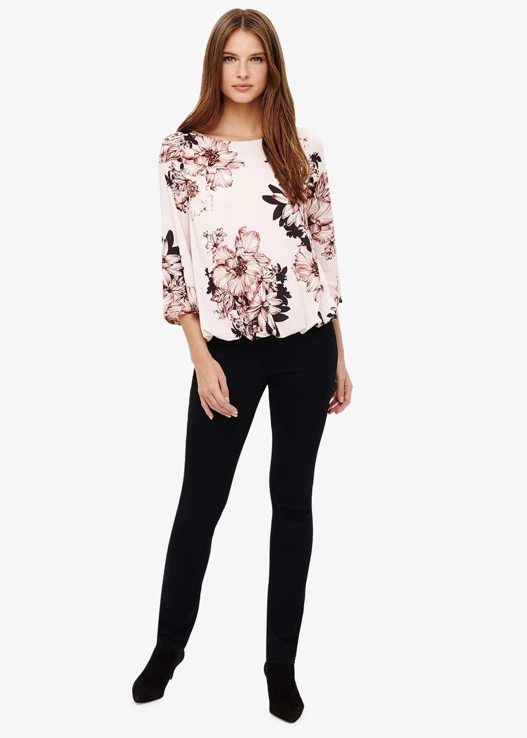 Thea Floral Print Top
