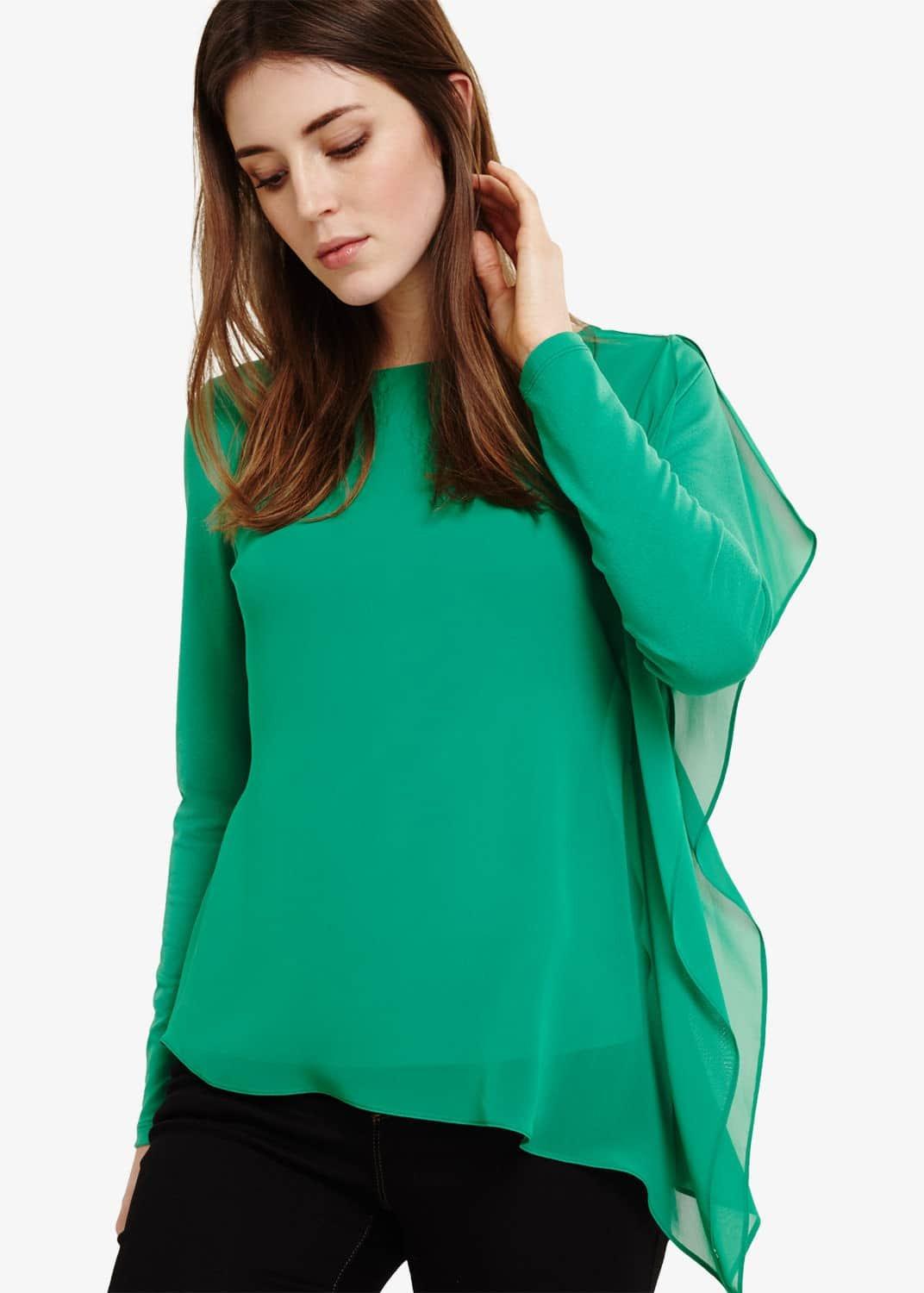 Camille Chiffon Layer Top