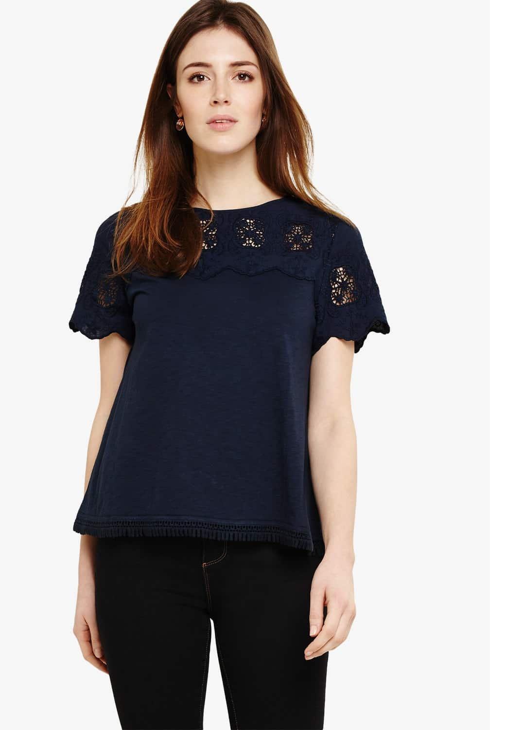 Eliana Embroidered Top