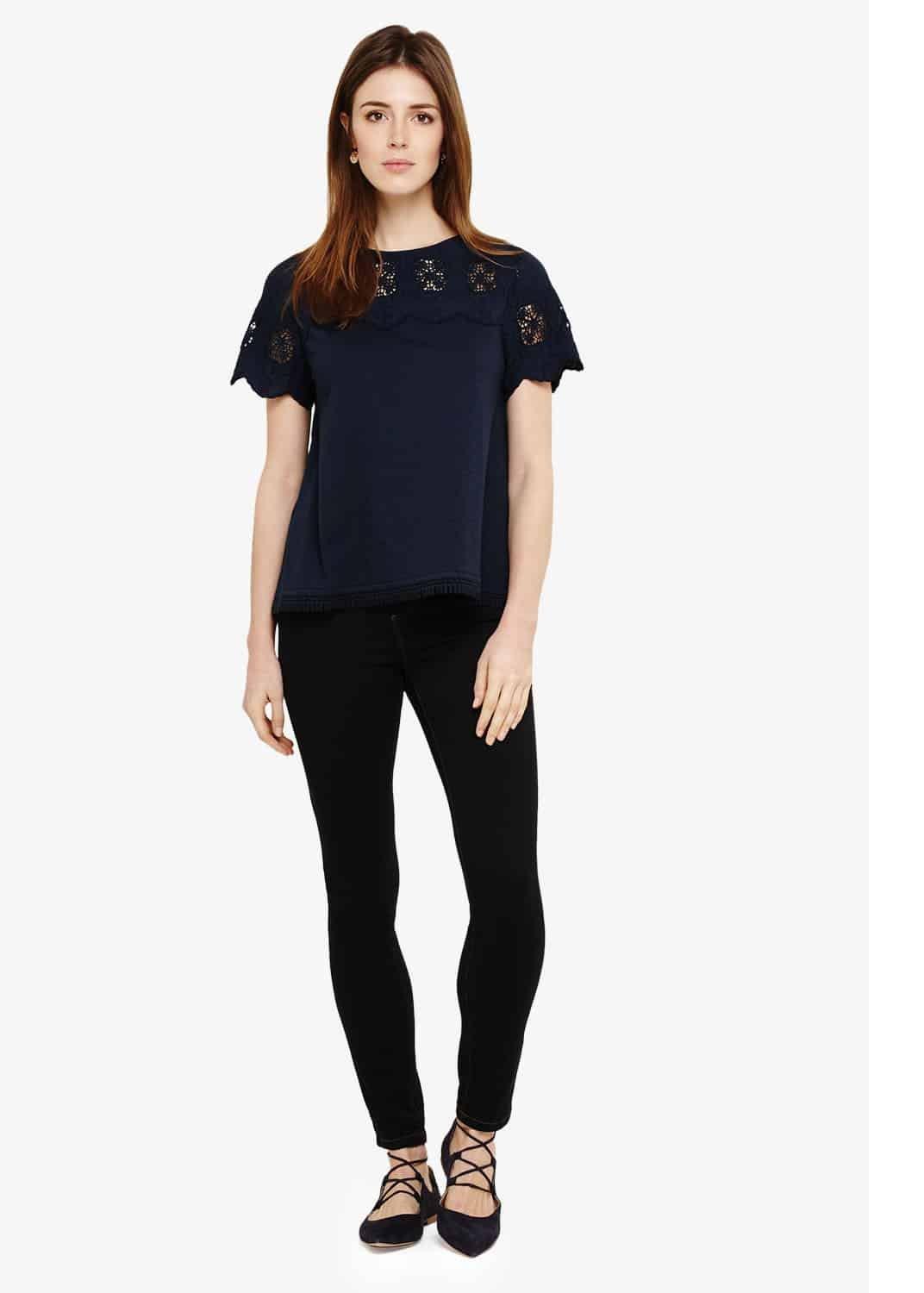 Eliana Embroidered Top