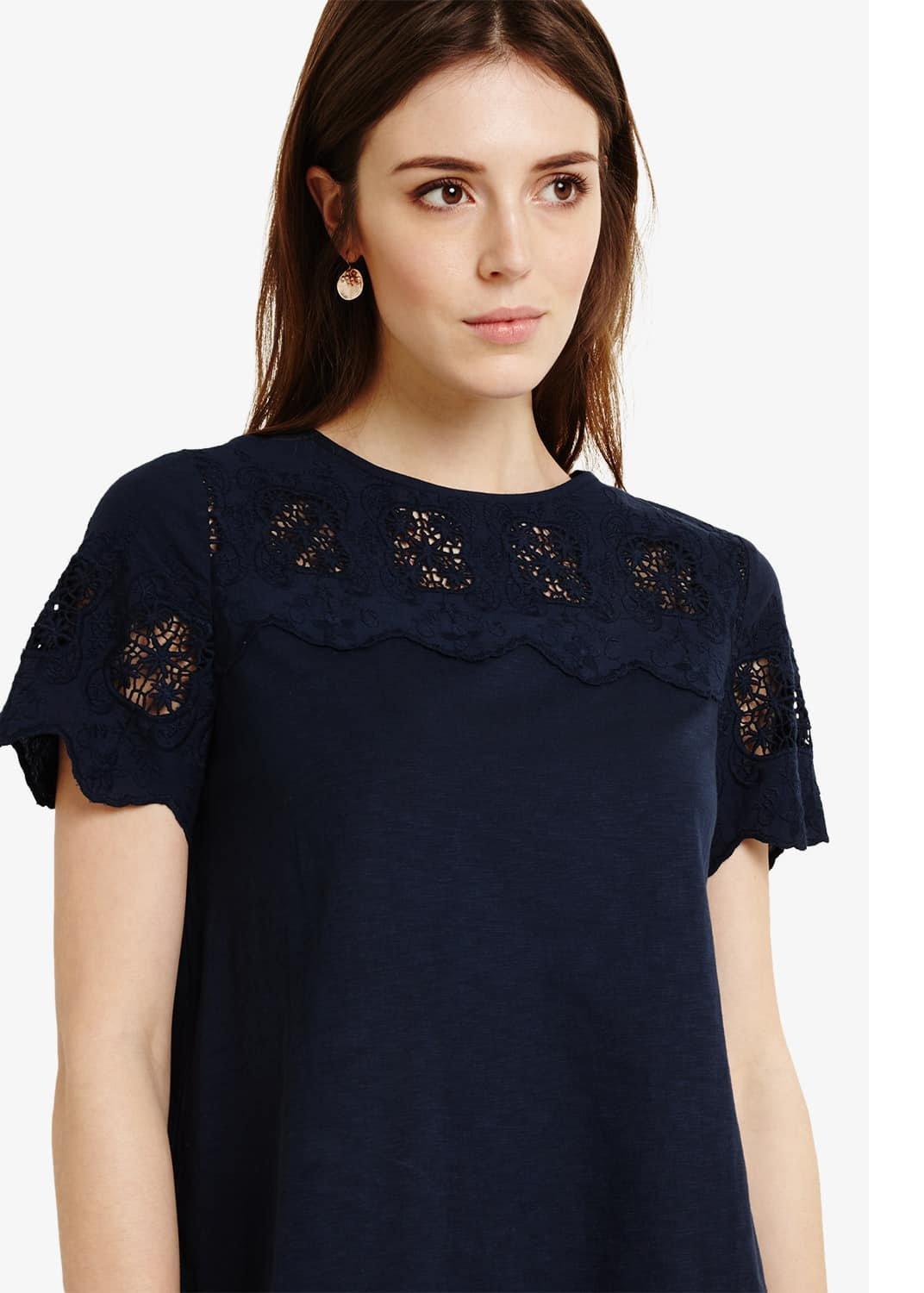 Eliana Embroidered Top