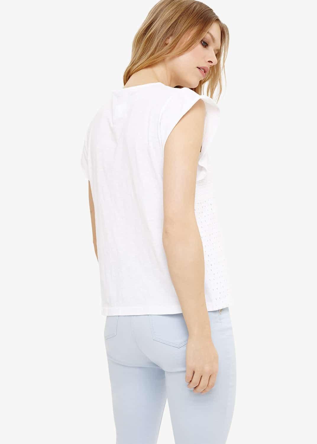 Bel Cotton Broderie Top