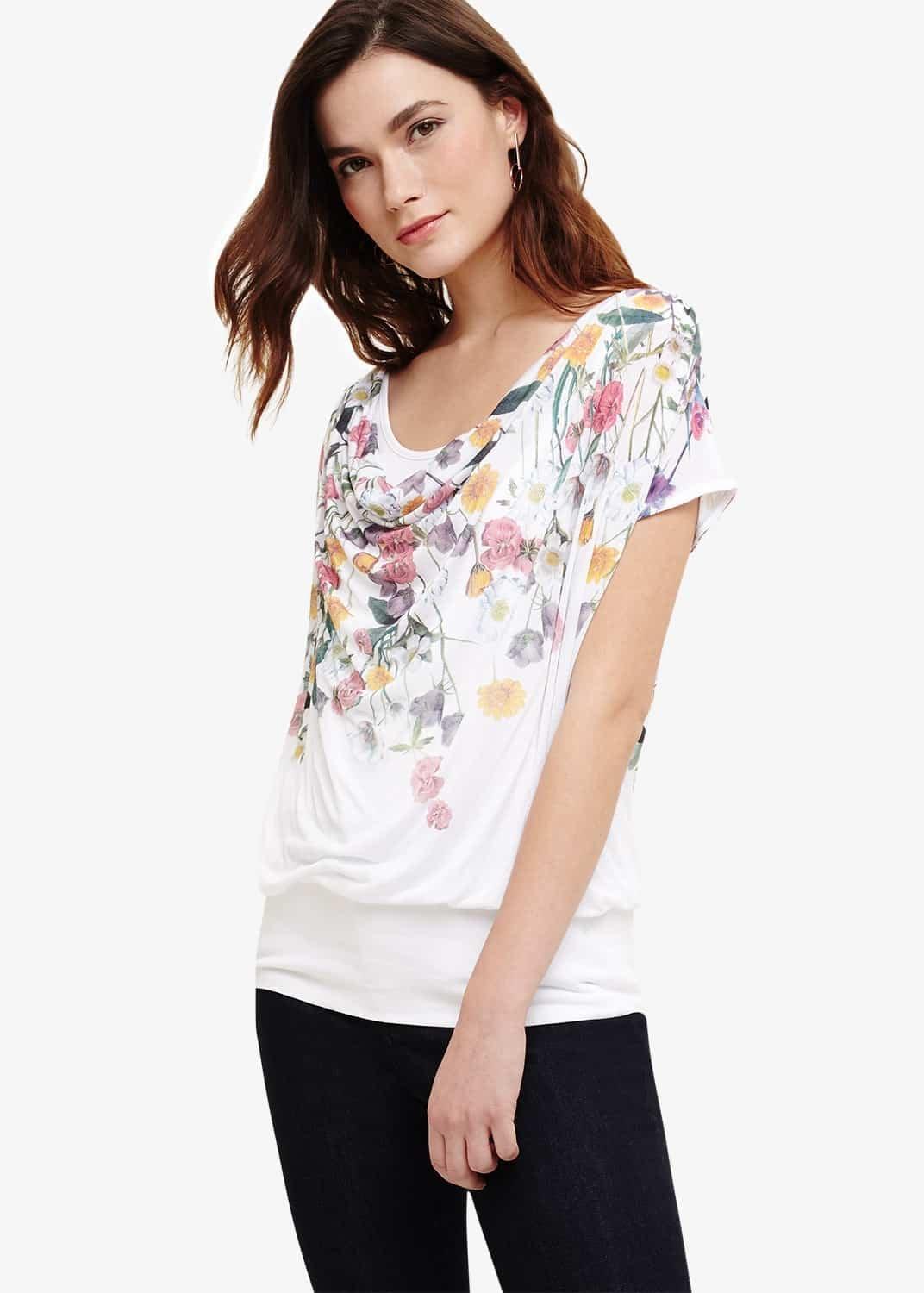 Anneke Floral Print Top