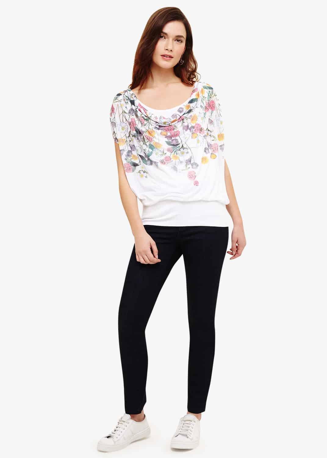 Anneke Floral Print Top