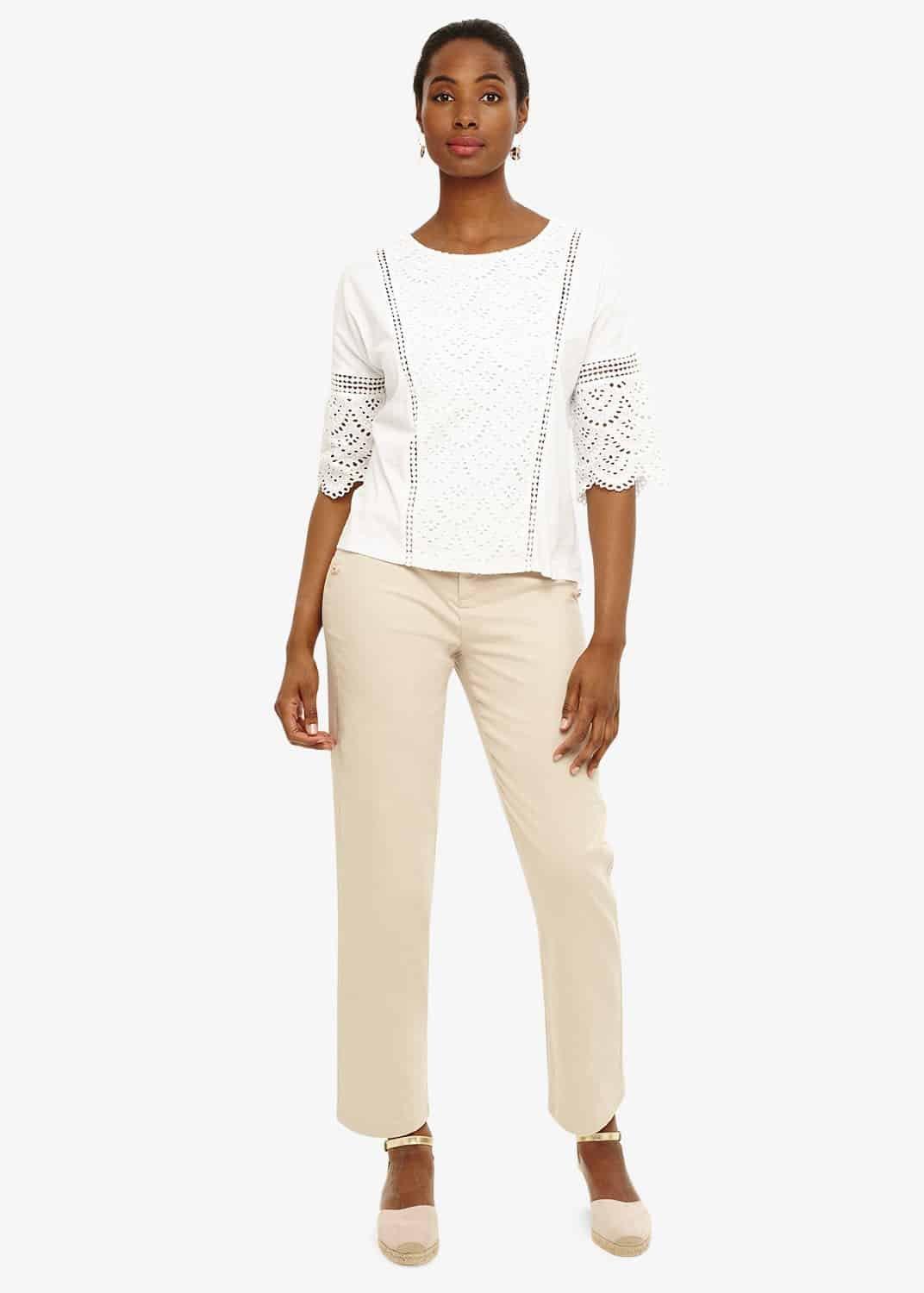 Celeste Crochet Front Top