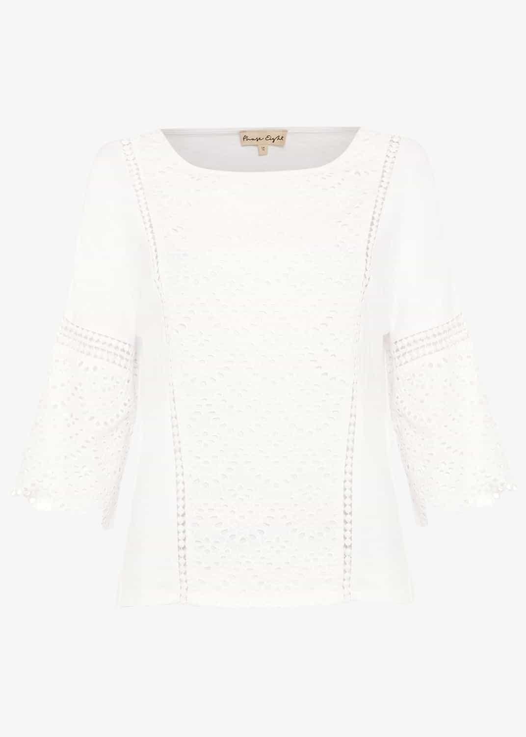 Celeste Crochet Front Top