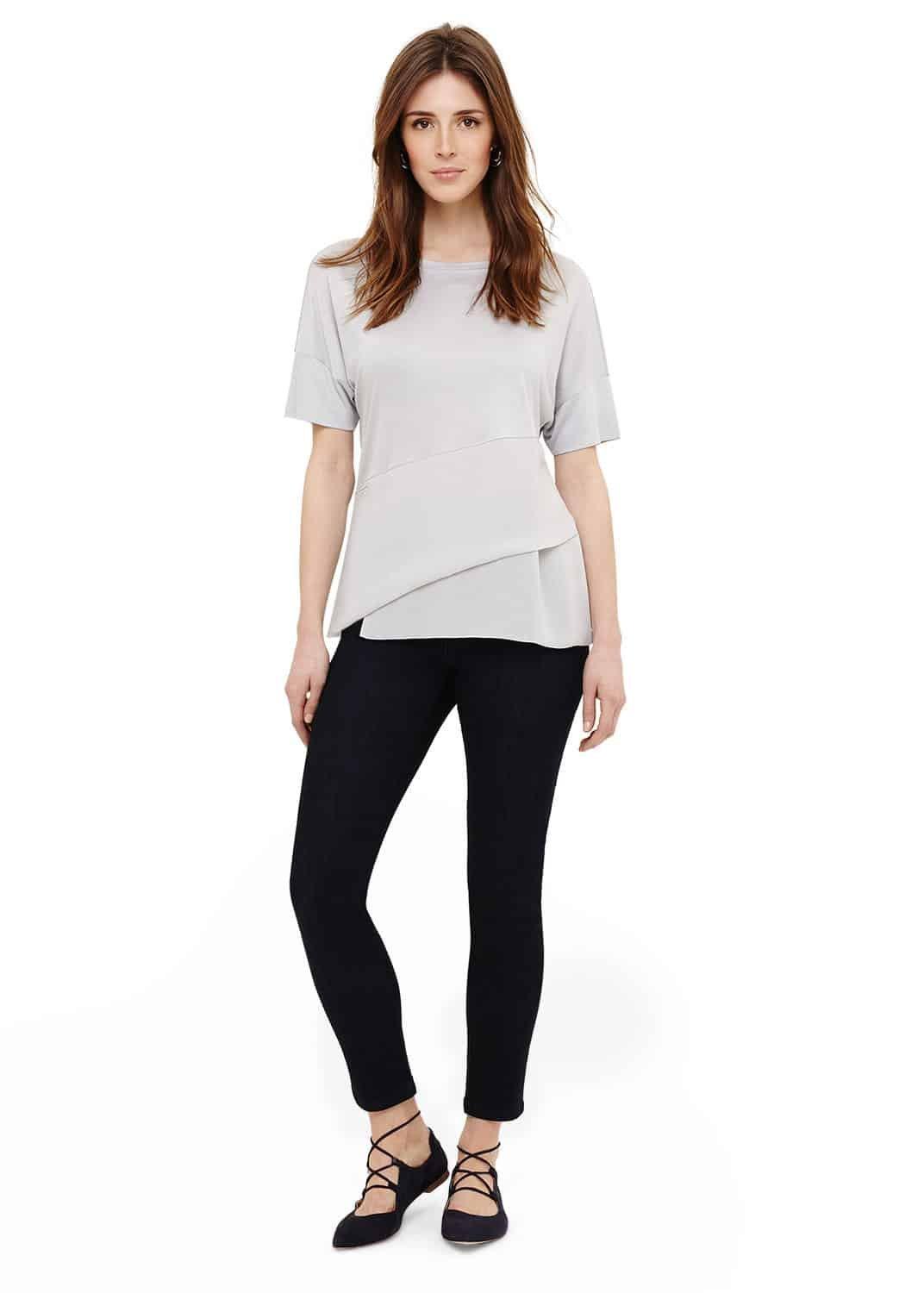 Afra Asymmetric Hem Top