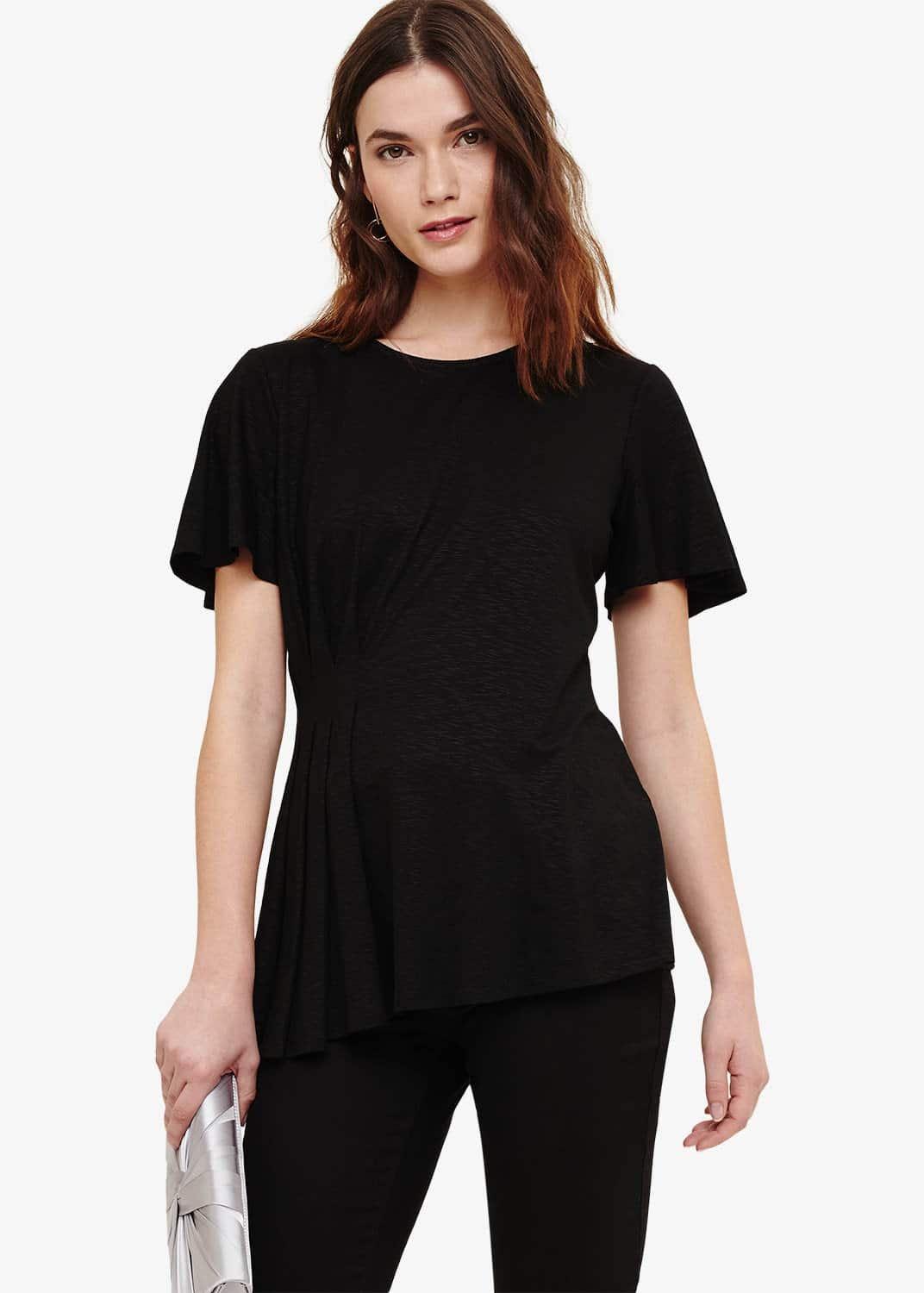 Paris Pleat Top