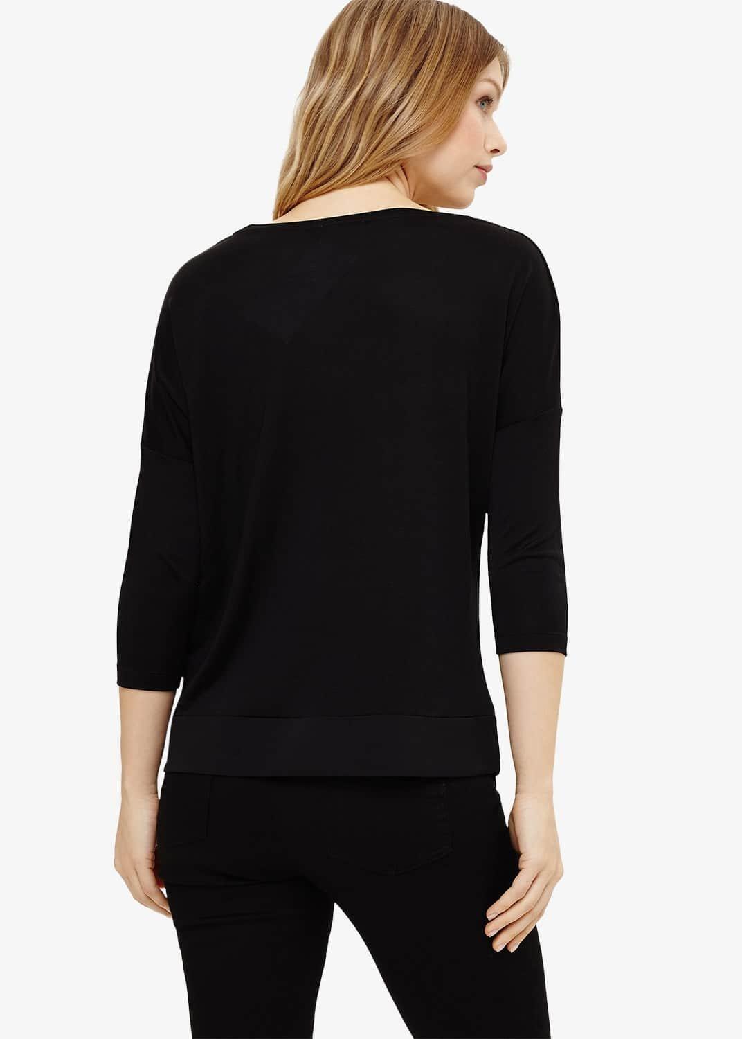 Cherie Cross Hem Top