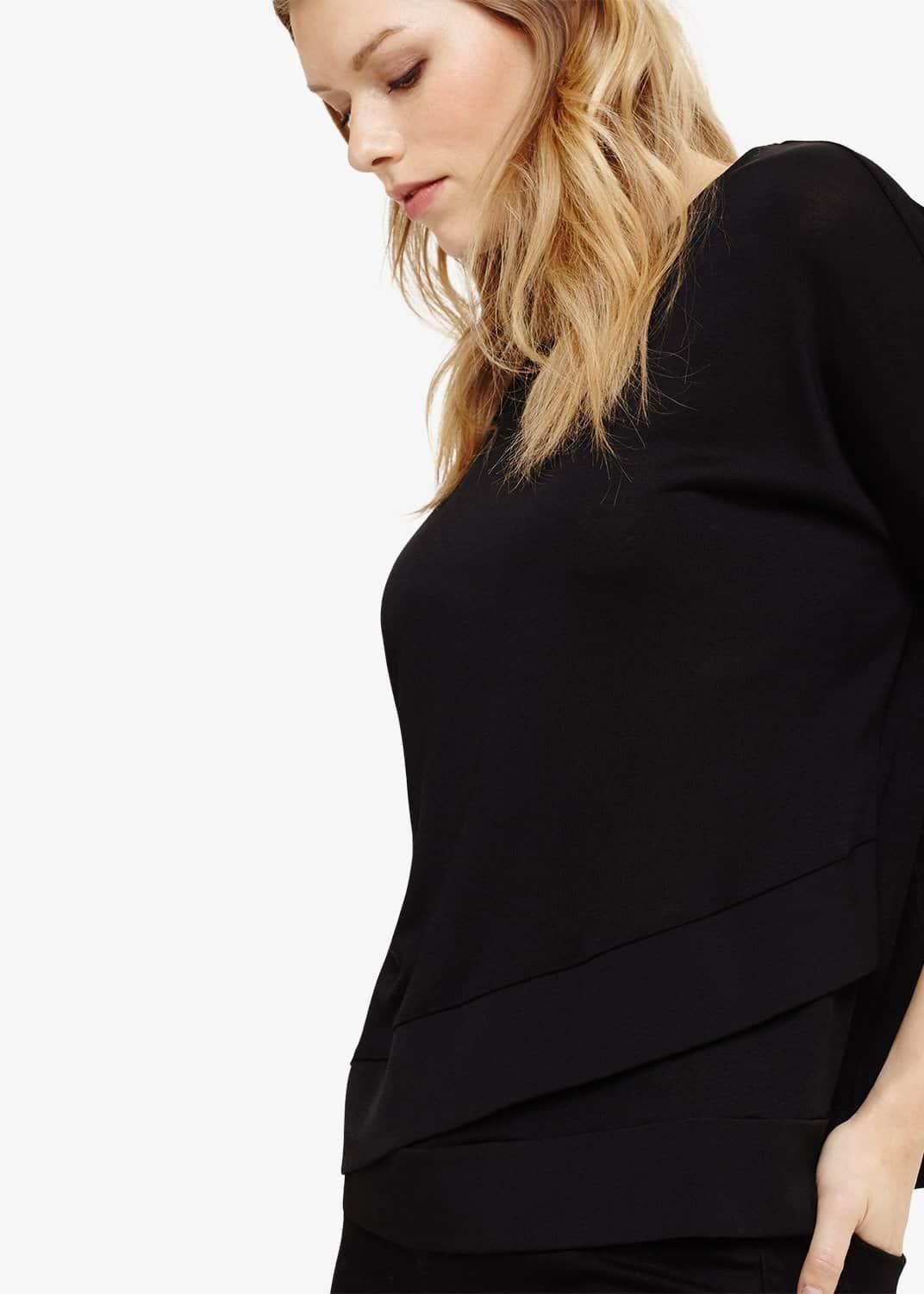 Cherie Cross Hem Top