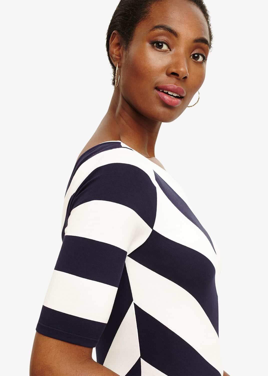 Chelsea Chevron Stripe Top
