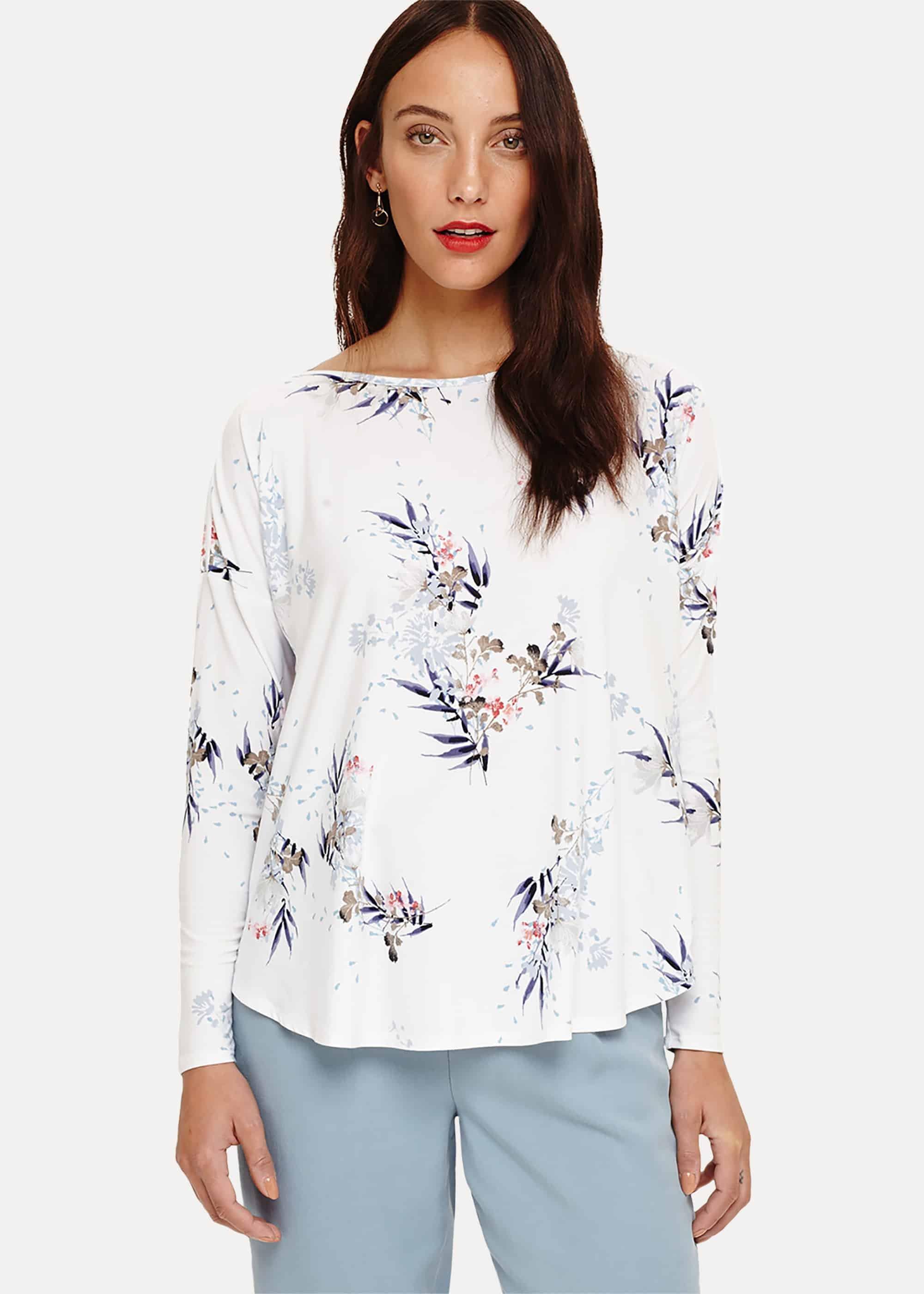 Lilith Floral Print Top