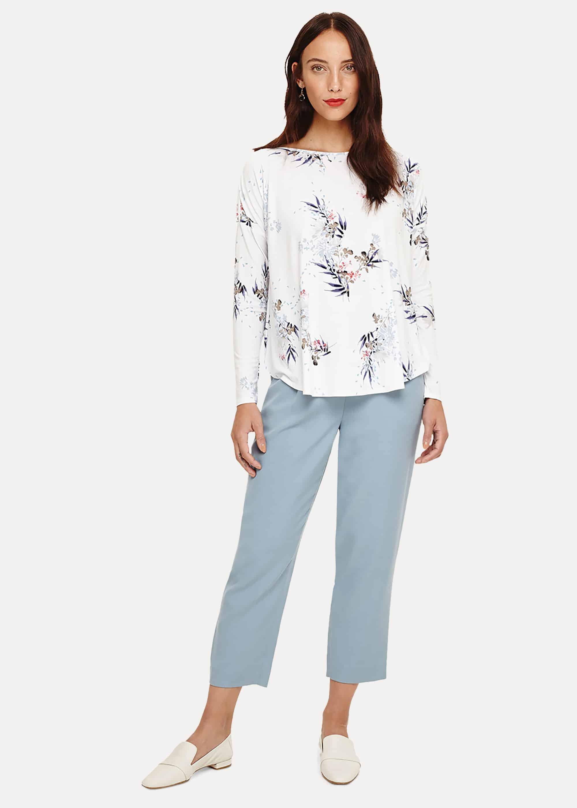 Lilith Floral Print Top