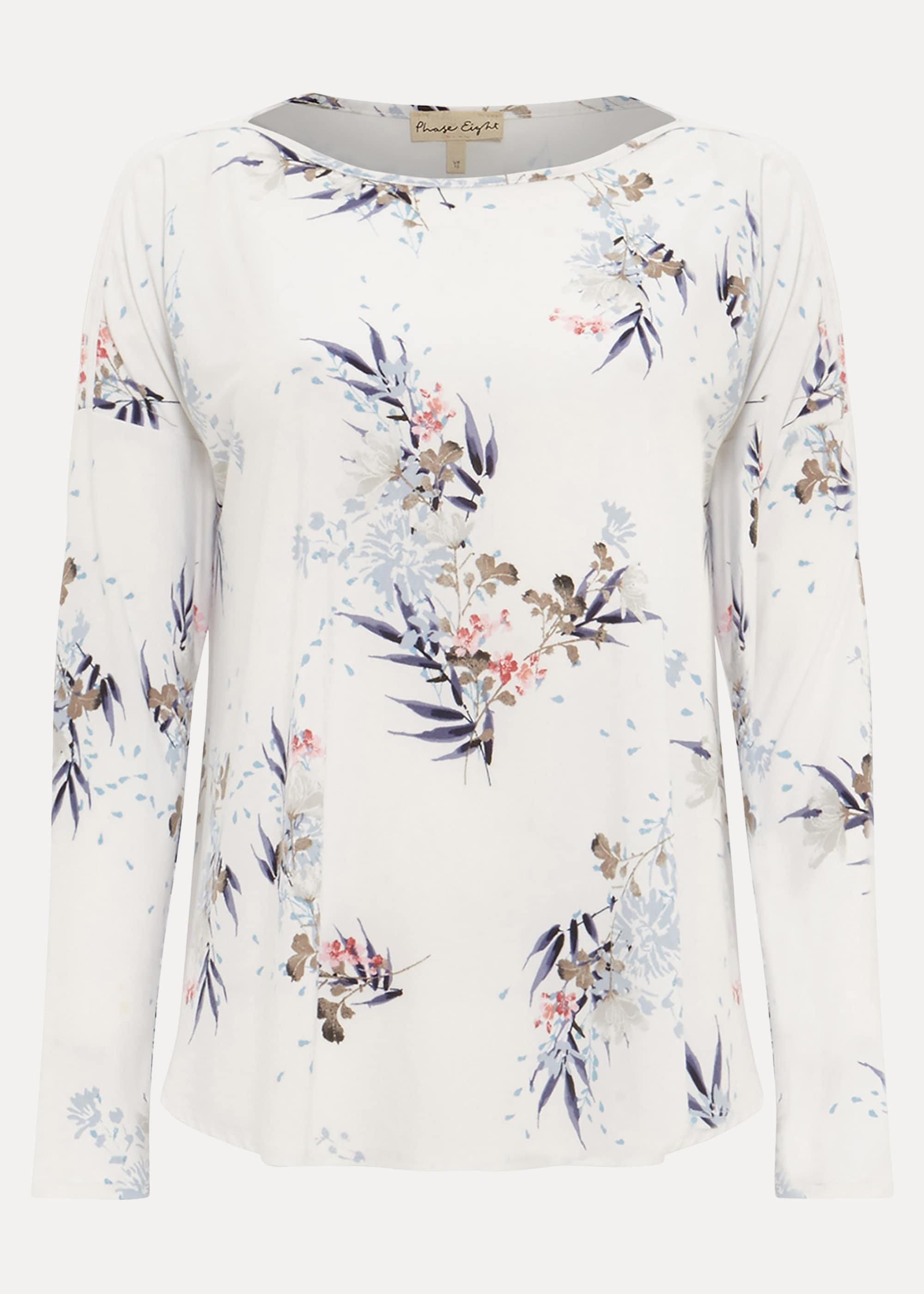 Lilith Floral Print Top