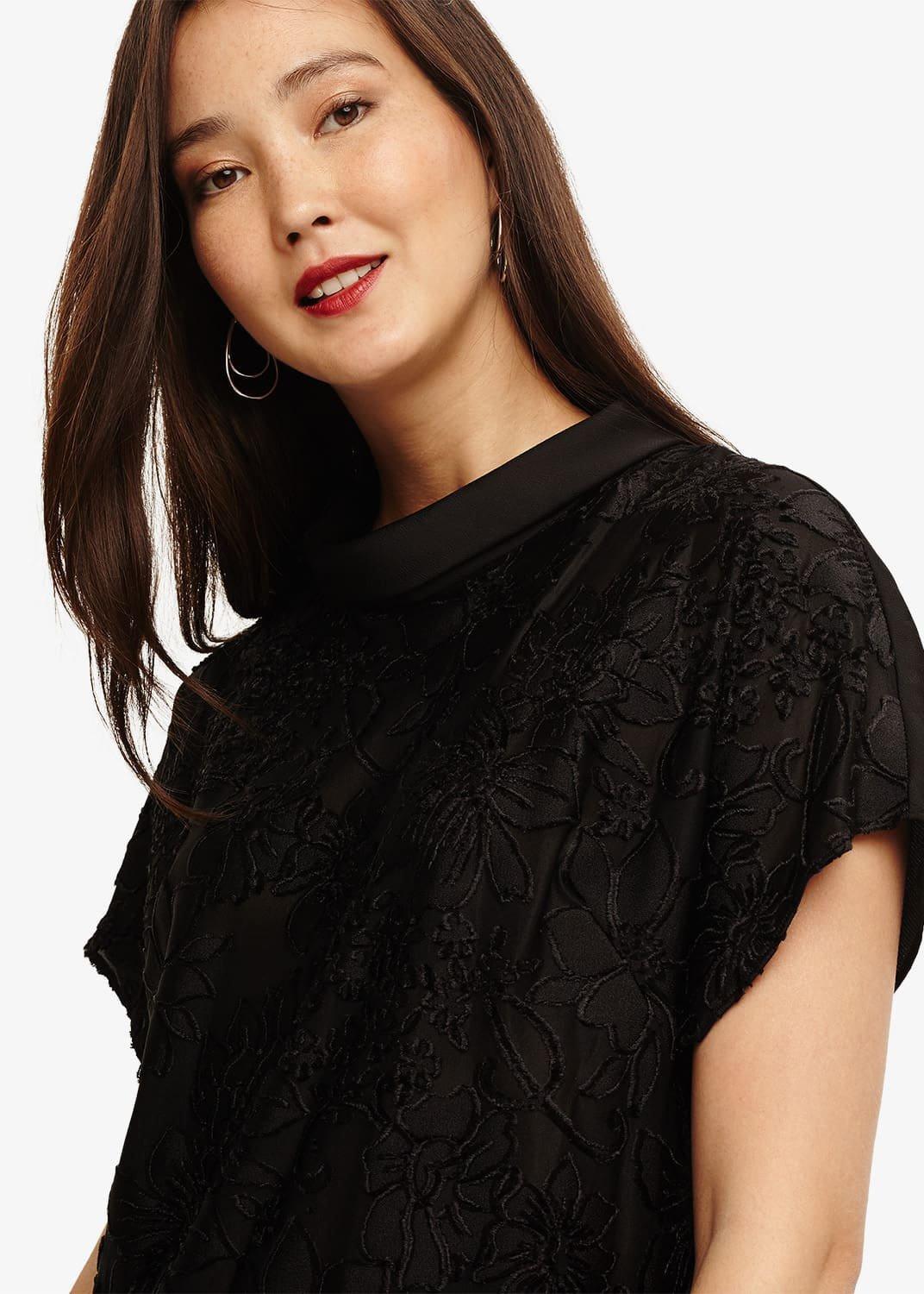 Jo Jacquard Top