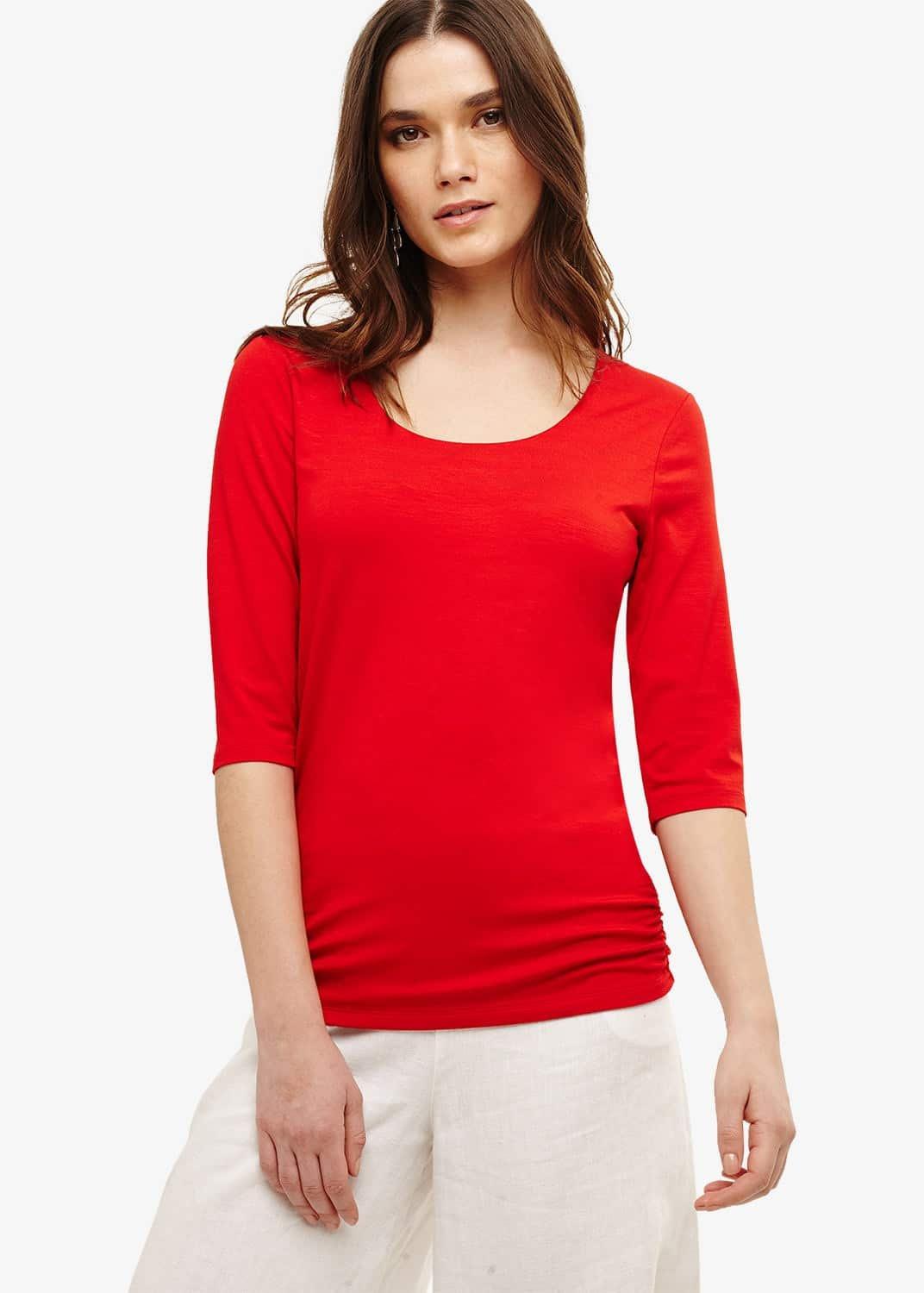 Salina Scoop Neck Top