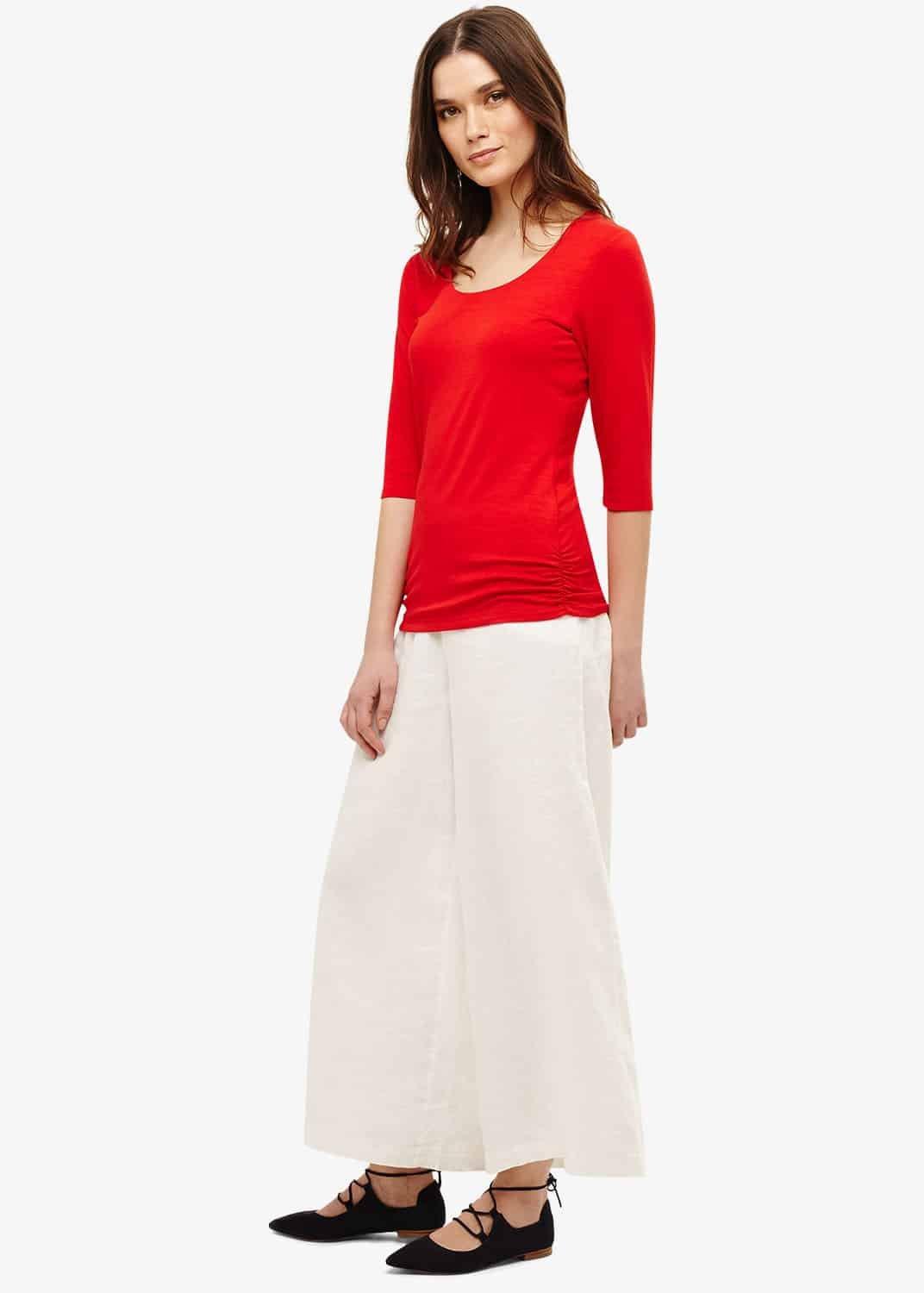 Salina Scoop Neck Top