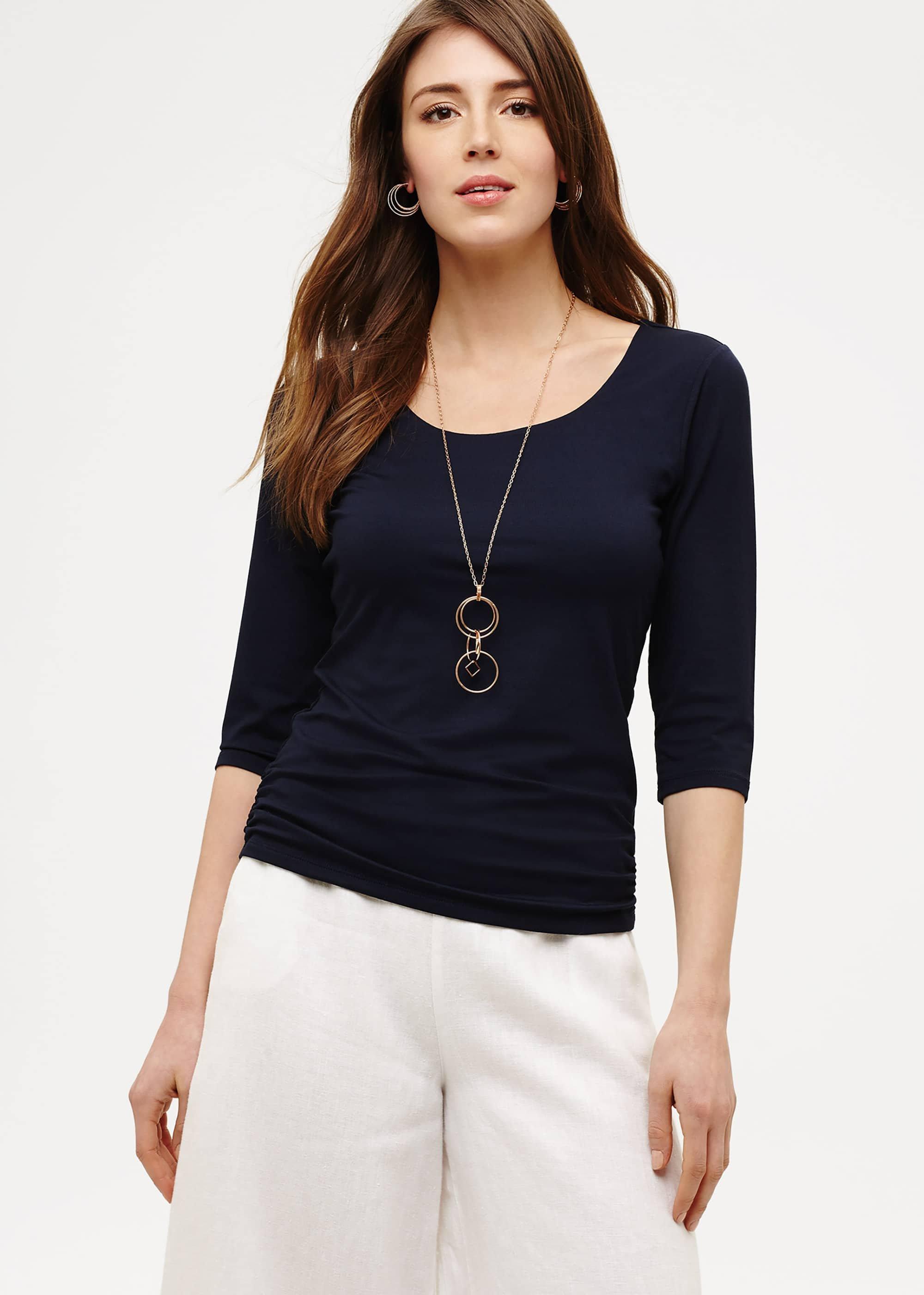 Salina Scoop Neck Top