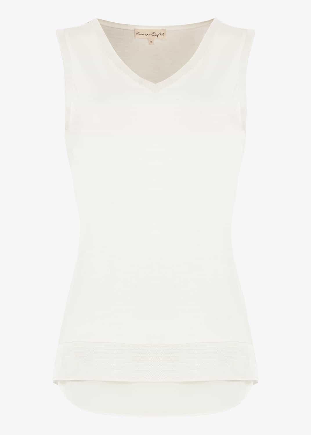 Tamala Tricot Lace Trim Top