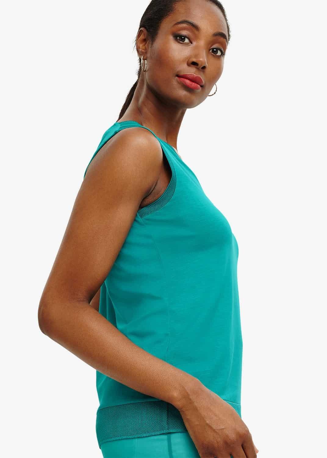 Tamala Tricot Lace Trim Top