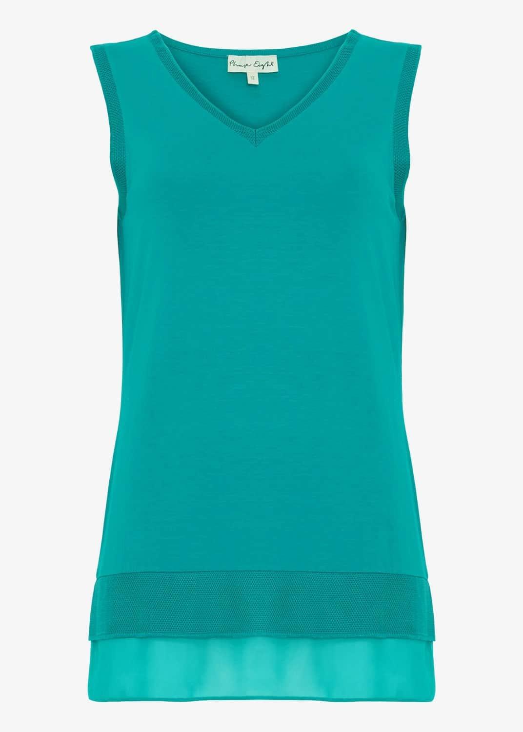Tamala Tricot Lace Trim Top