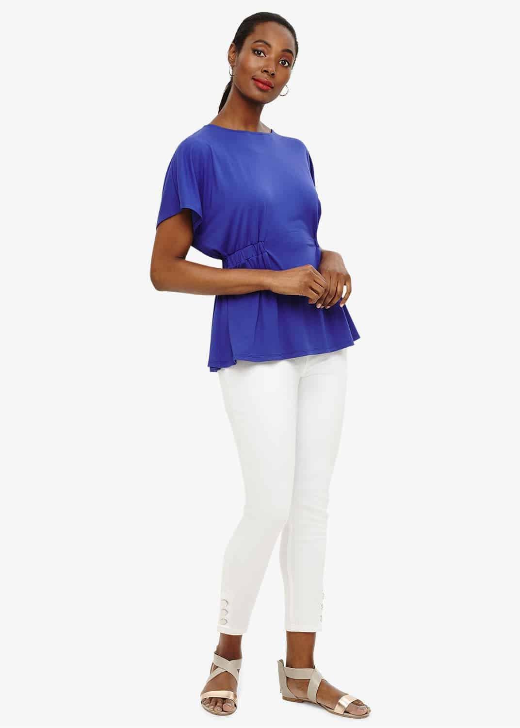 Gloria Gathered Waist Top