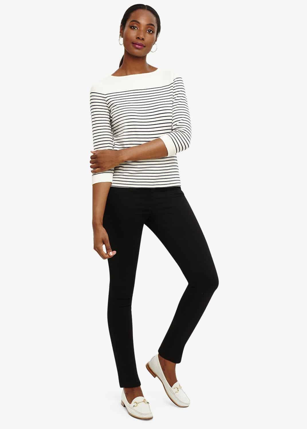 Bethanie Breton Stripe Top