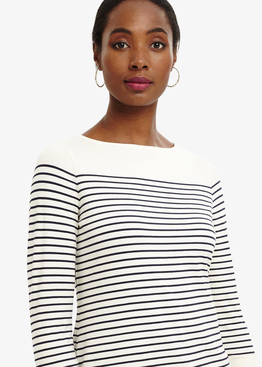 Bethanie Breton Stripe Top