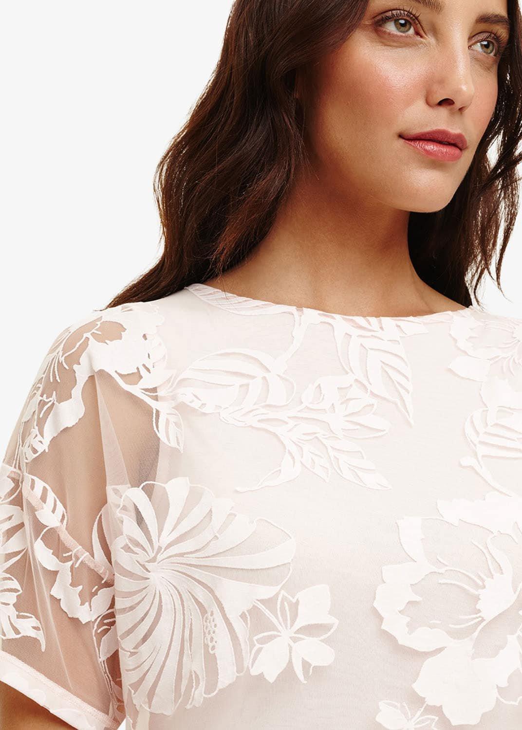 Beth Bubble Burnout Top