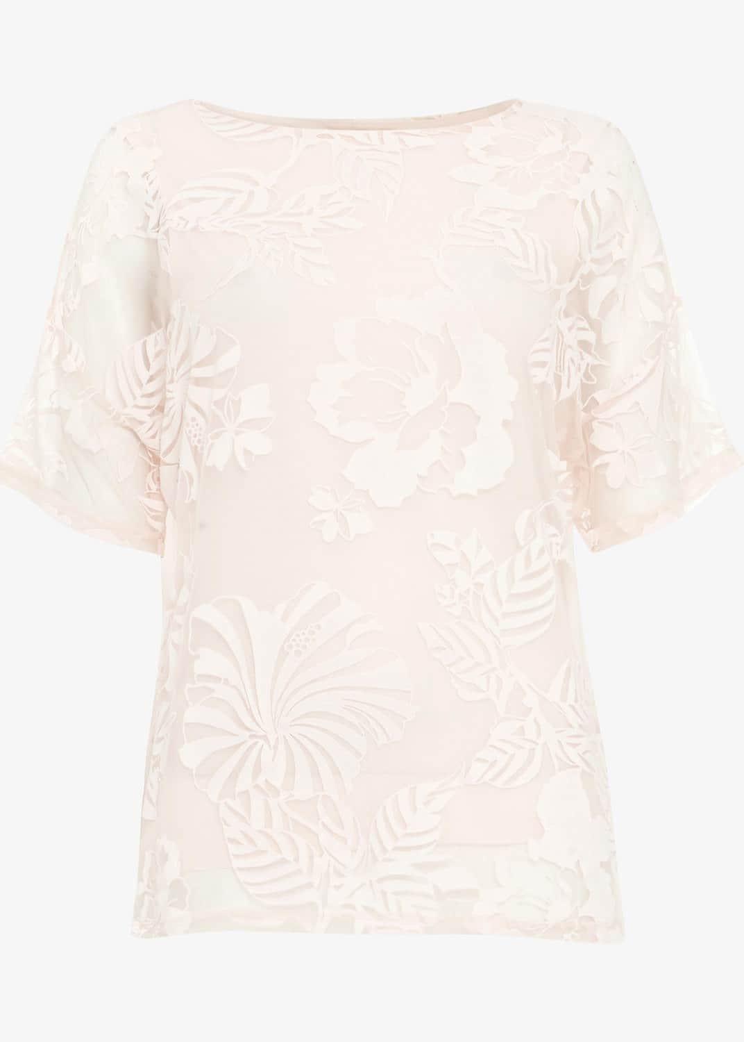 Beth Bubble Burnout Top