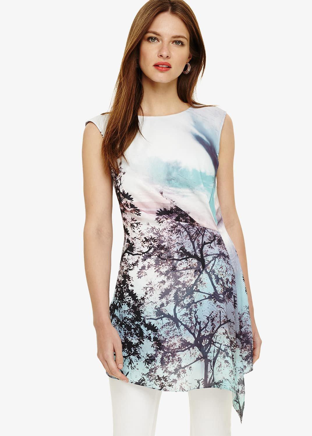 Quinby Tree Scene Tunic