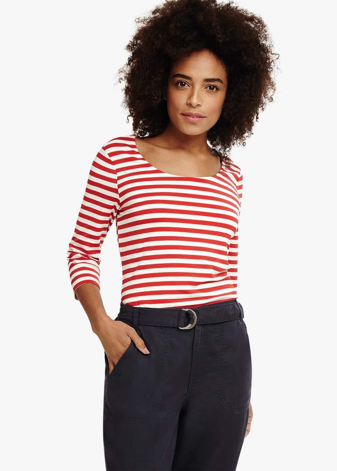 Salina Stripe Top
