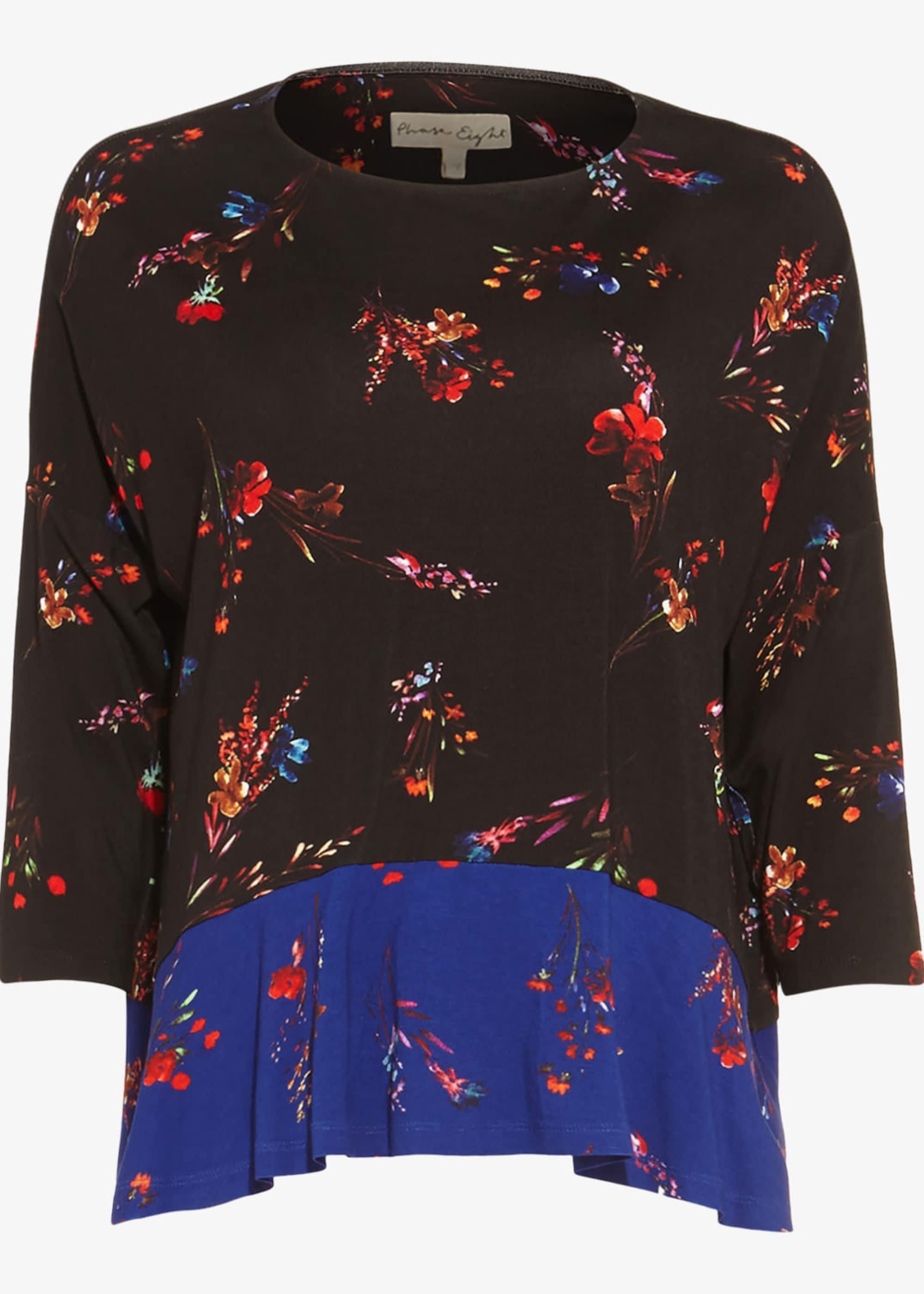 Elysia Mixed Print Top