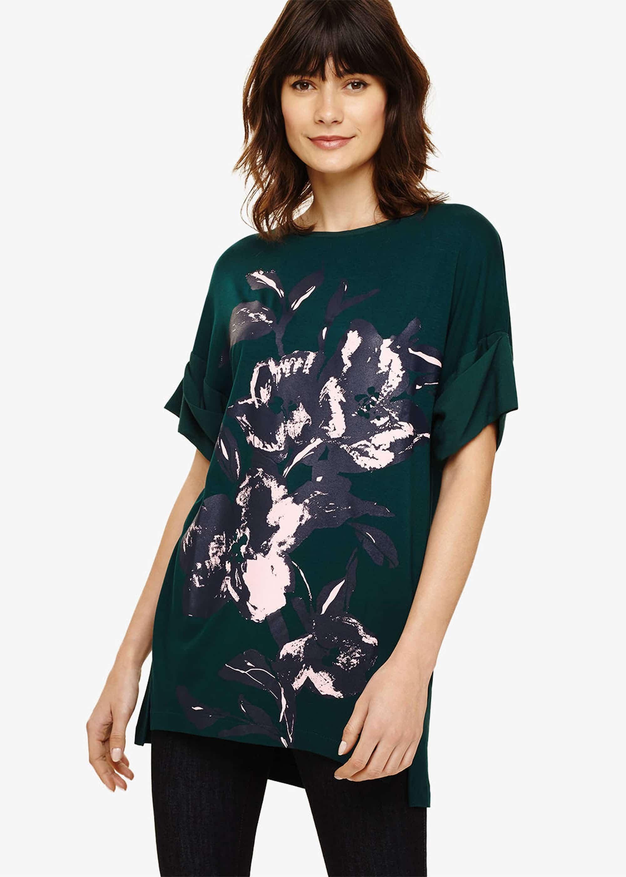 Adelia Floral Print Tunic