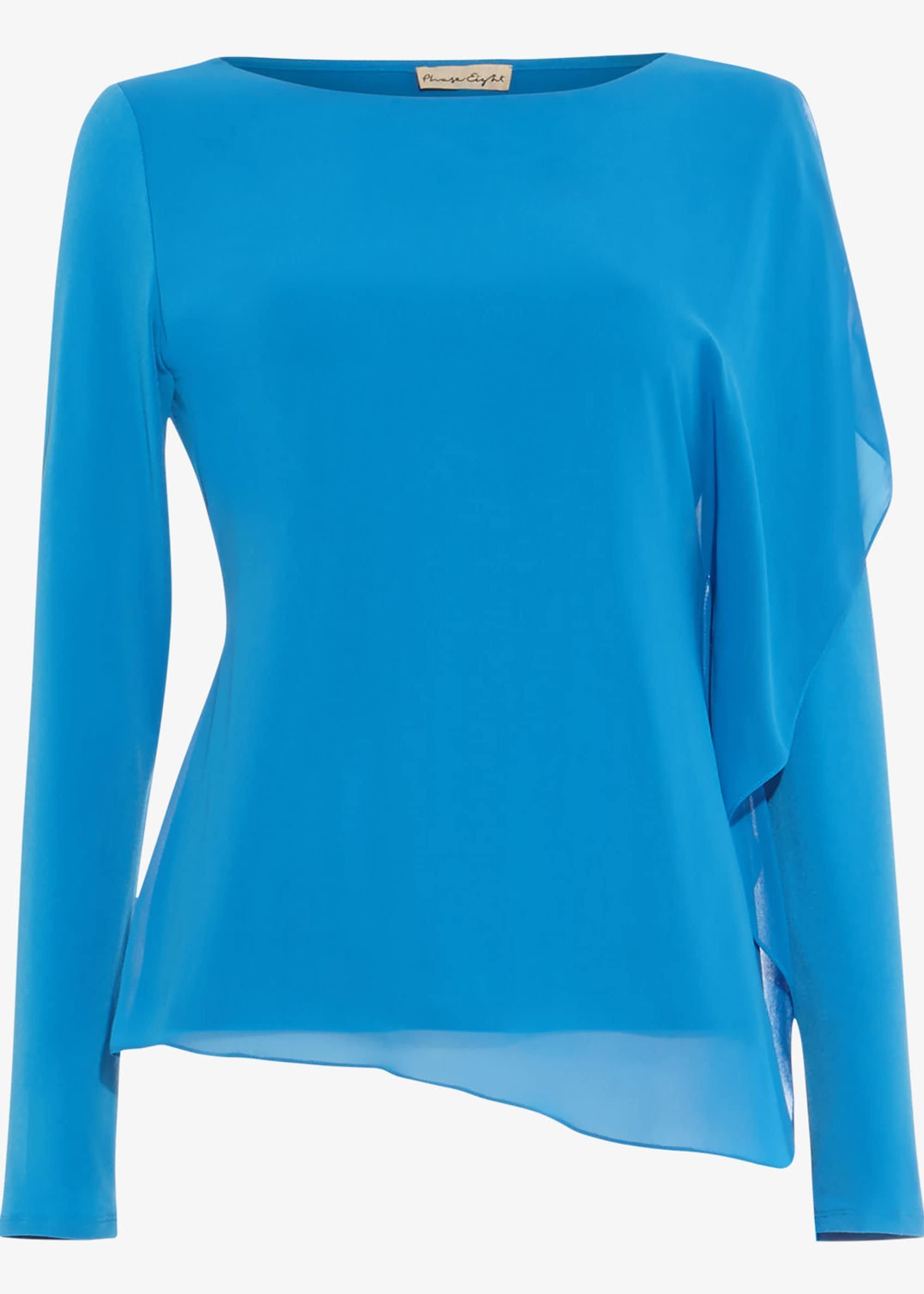 Camille Chiffon Drape Top