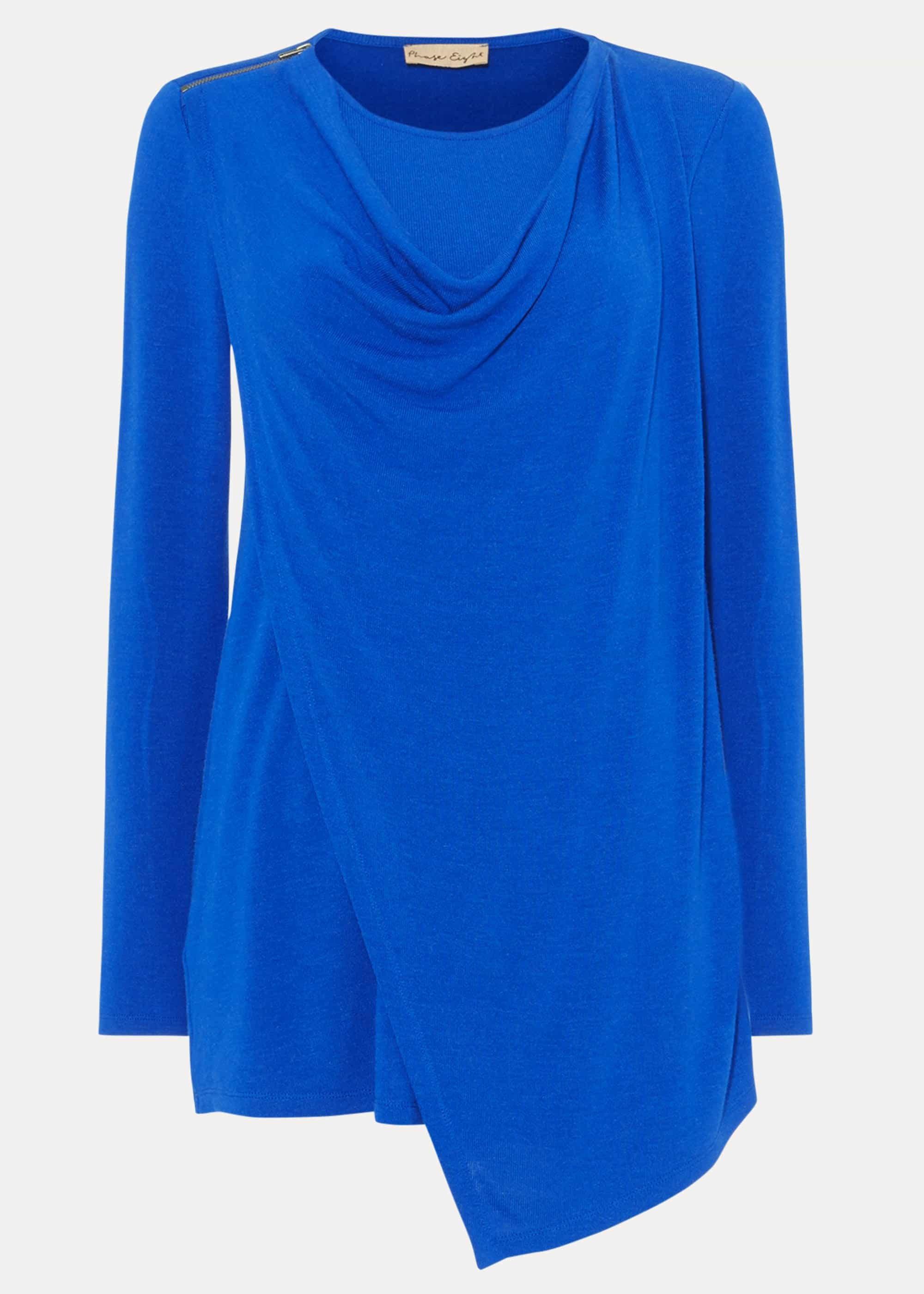 Zahra Zip Shoulder Top