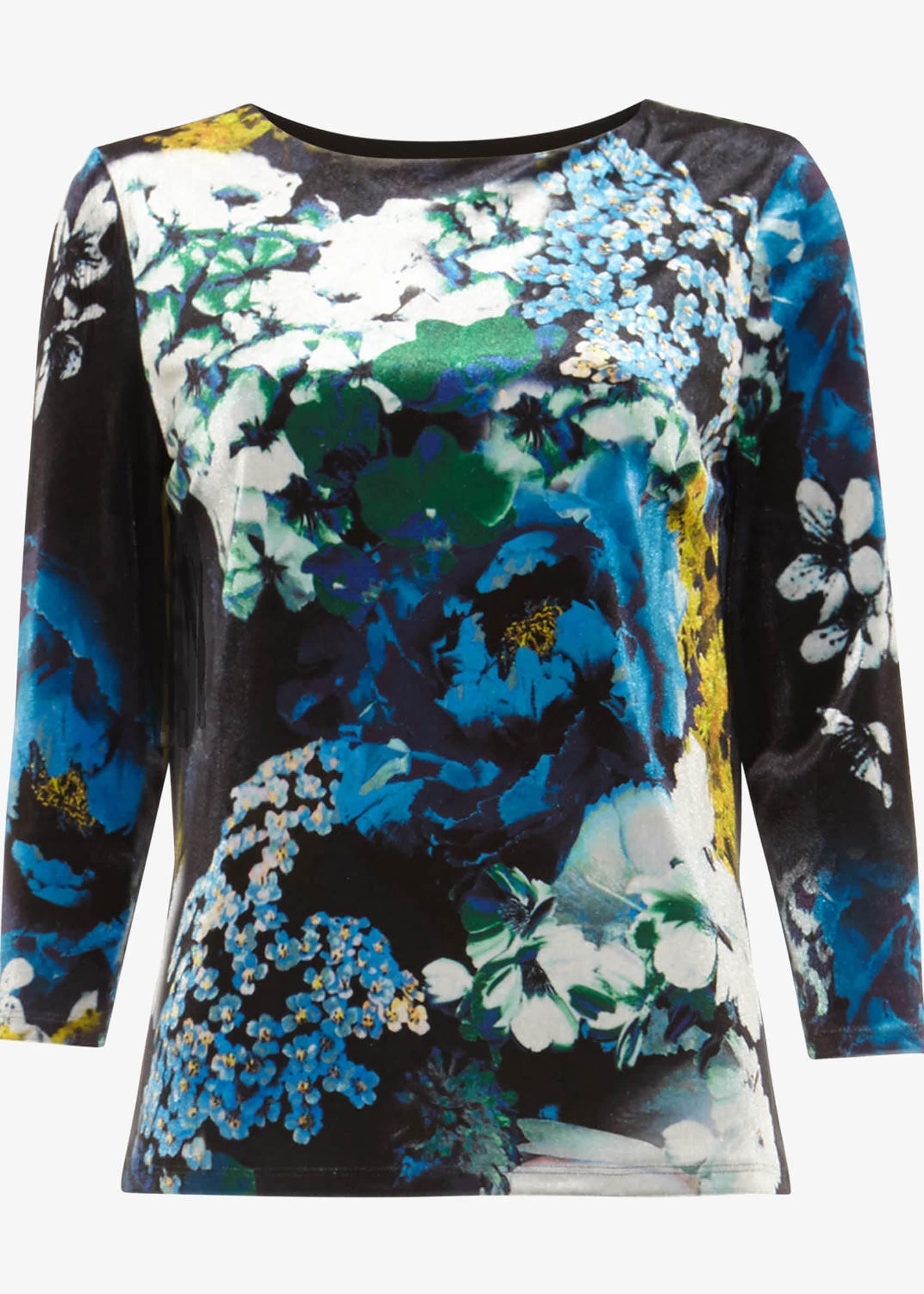 Kingsley Floral Velvet Top