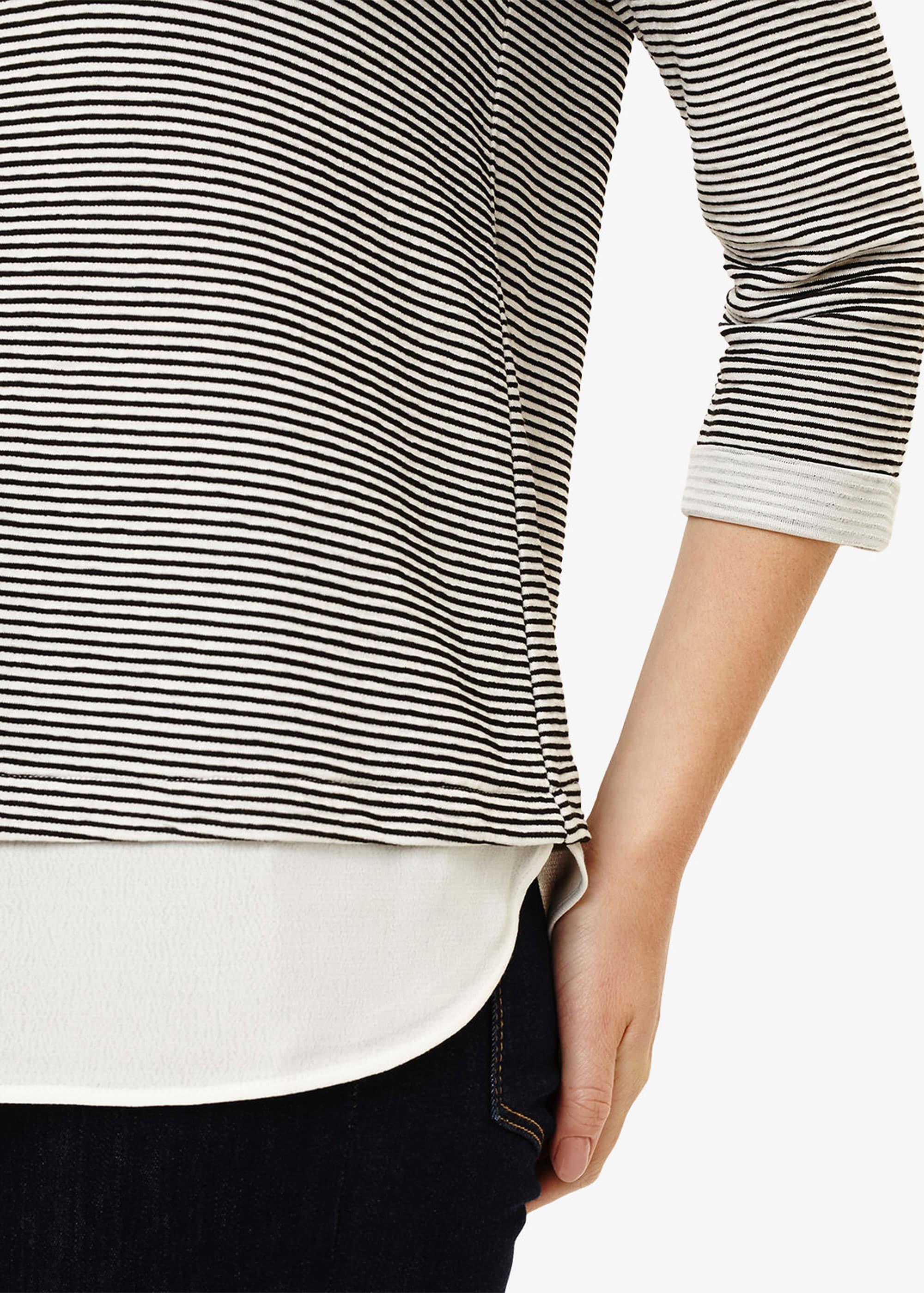 Ola Striped Ottoman Top