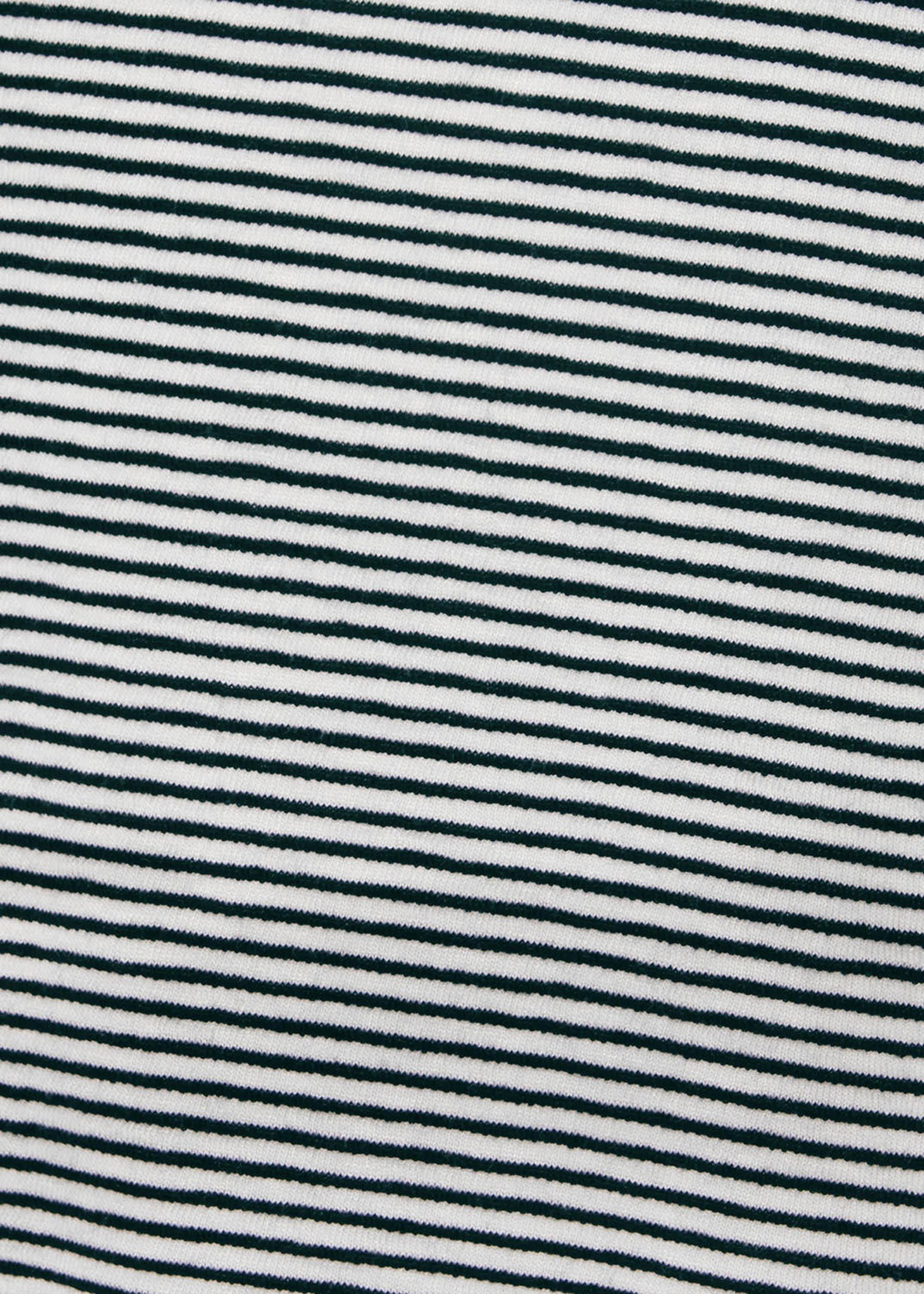 Ola Striped Ottoman Top