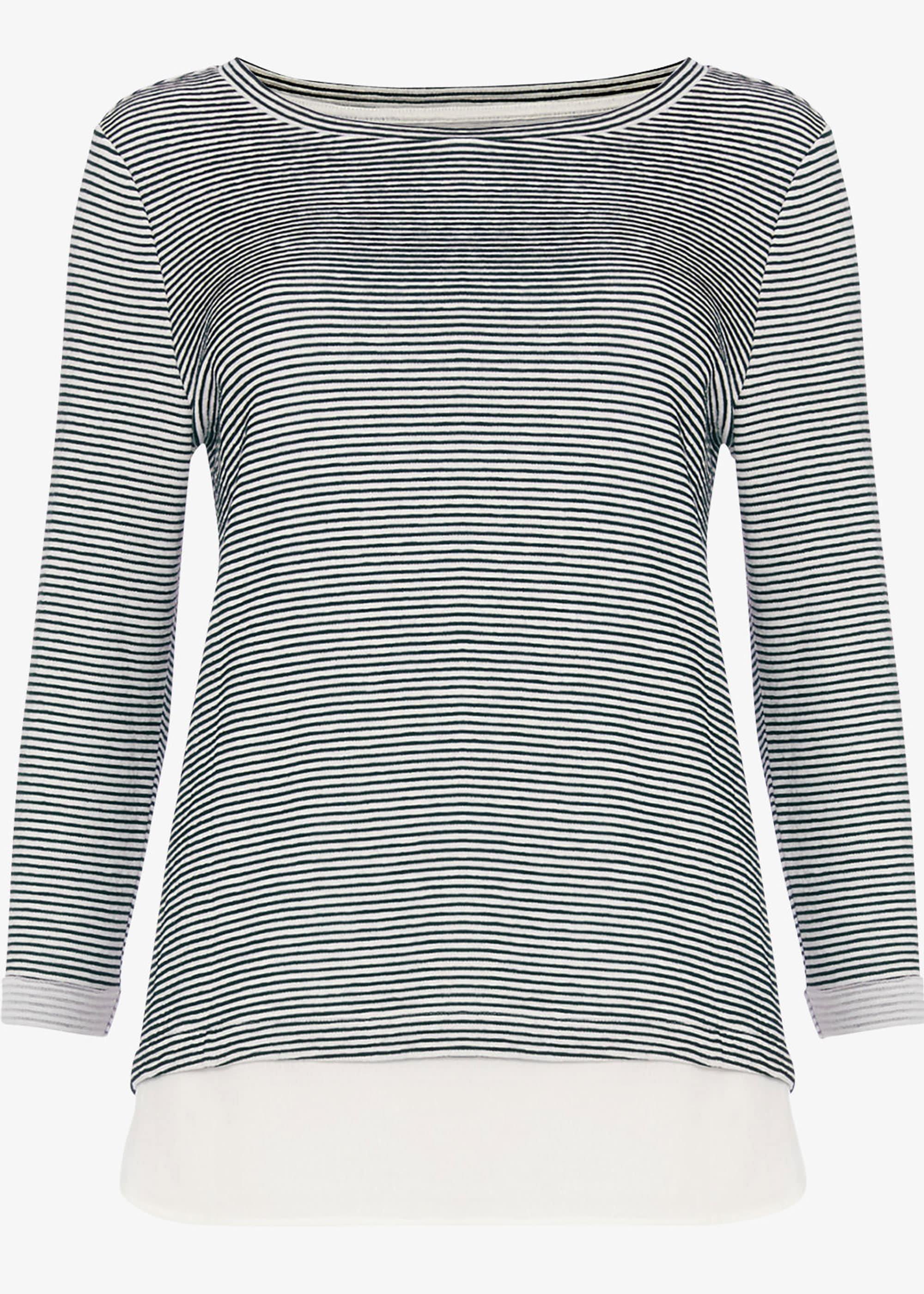 Ola Striped Ottoman Top