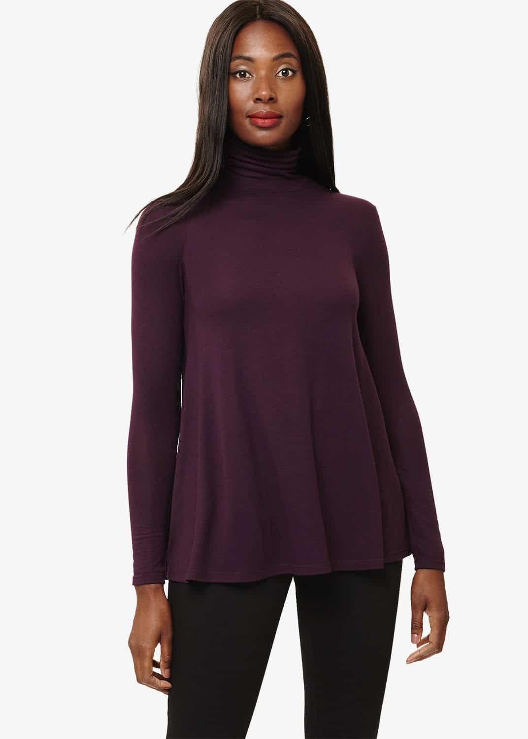 Rozalin Swing Roll Neck Top