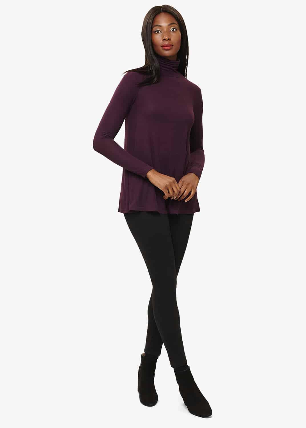 Rozalin Swing Roll Neck Top