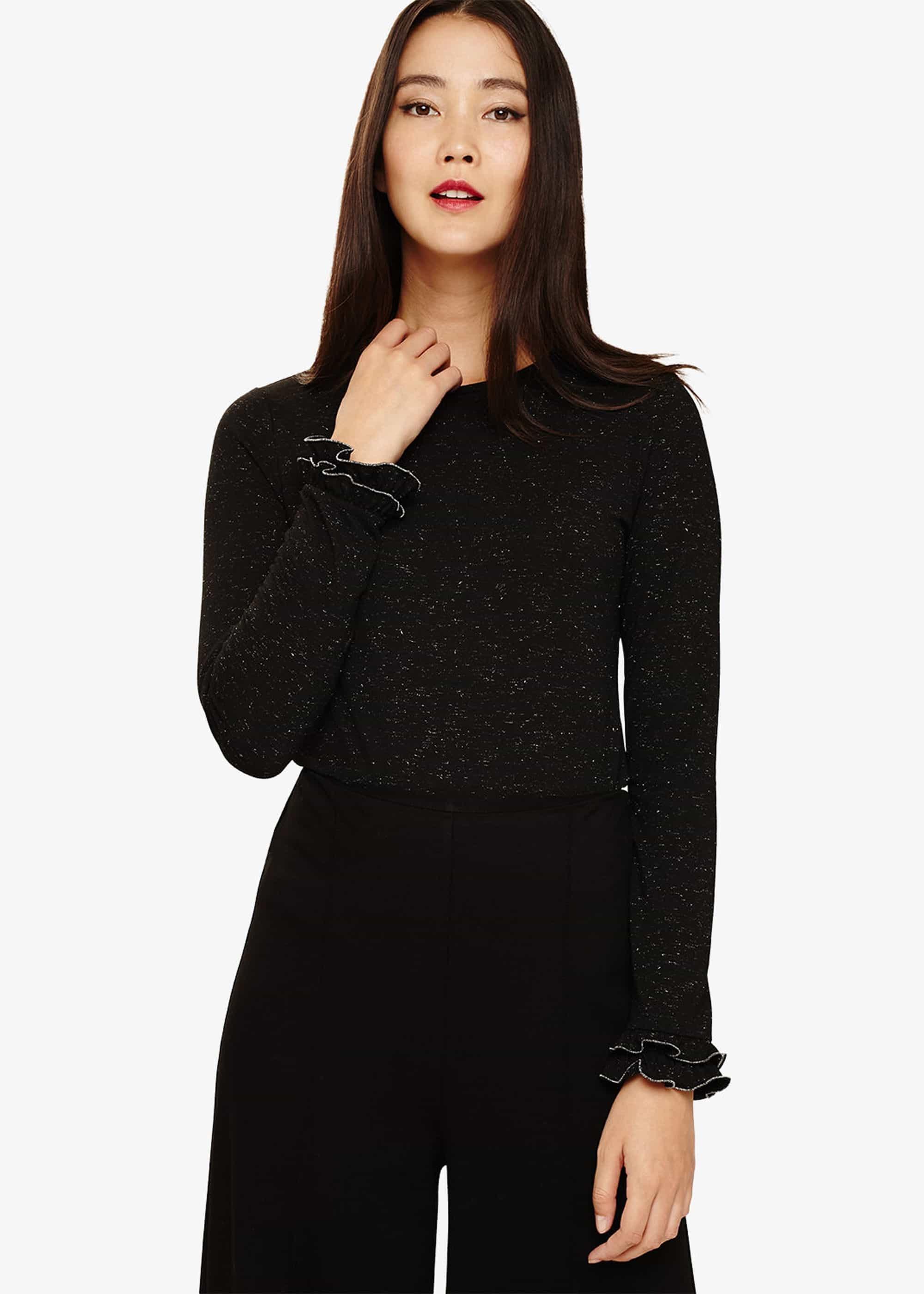 Franca Frill Cuff Top