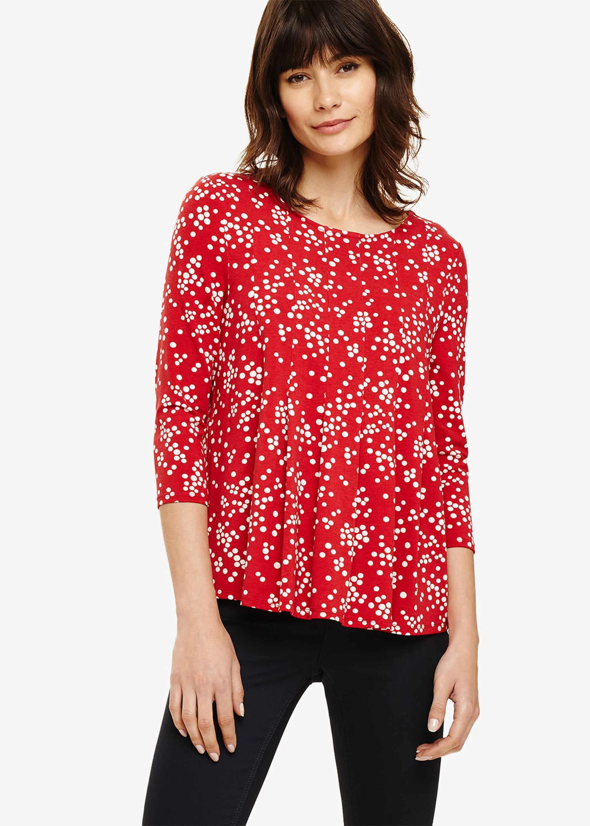 Suzan Spot Swing Top