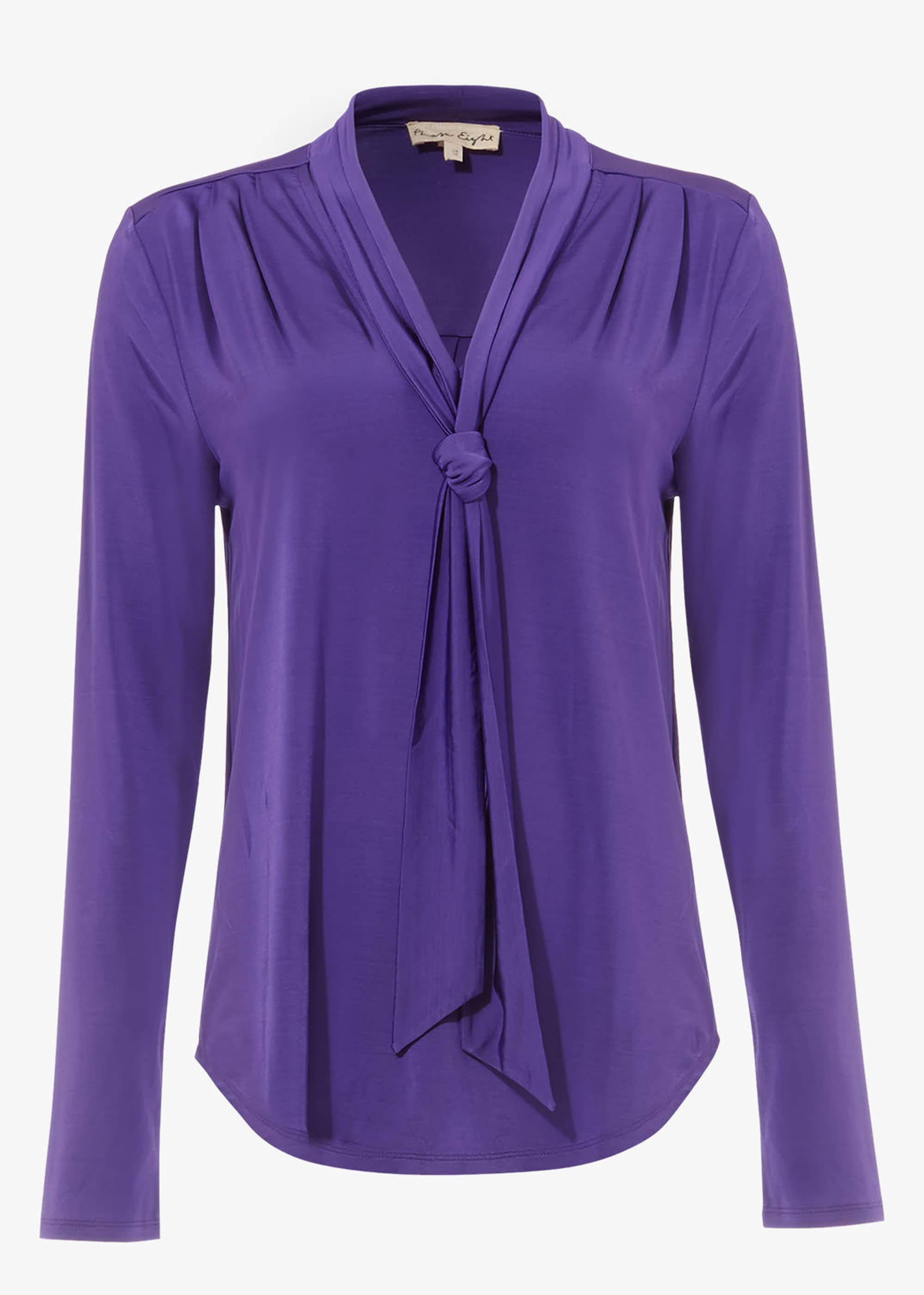 Tyra Tie Neck Blouse