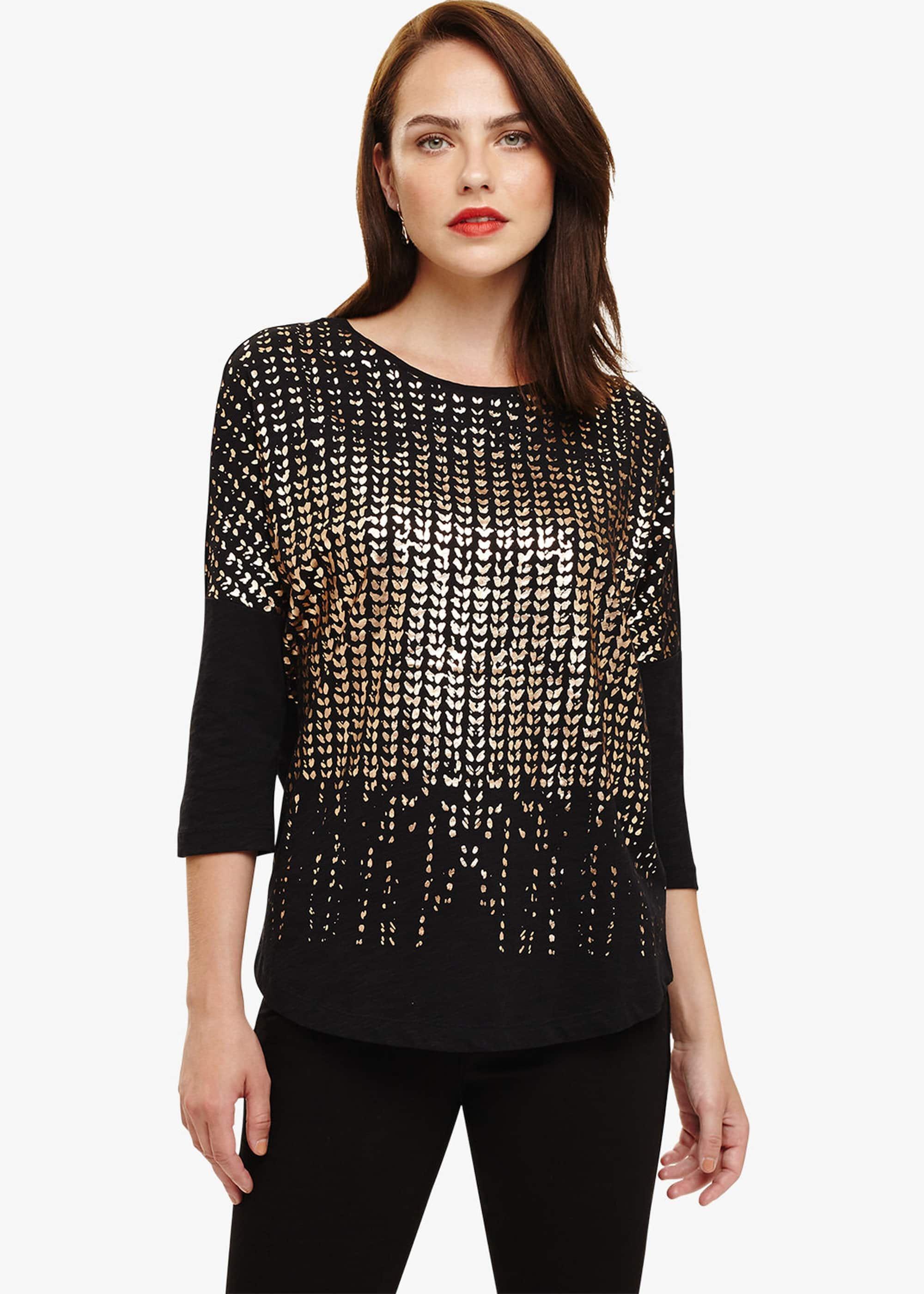 Orli Ombre Foil Top