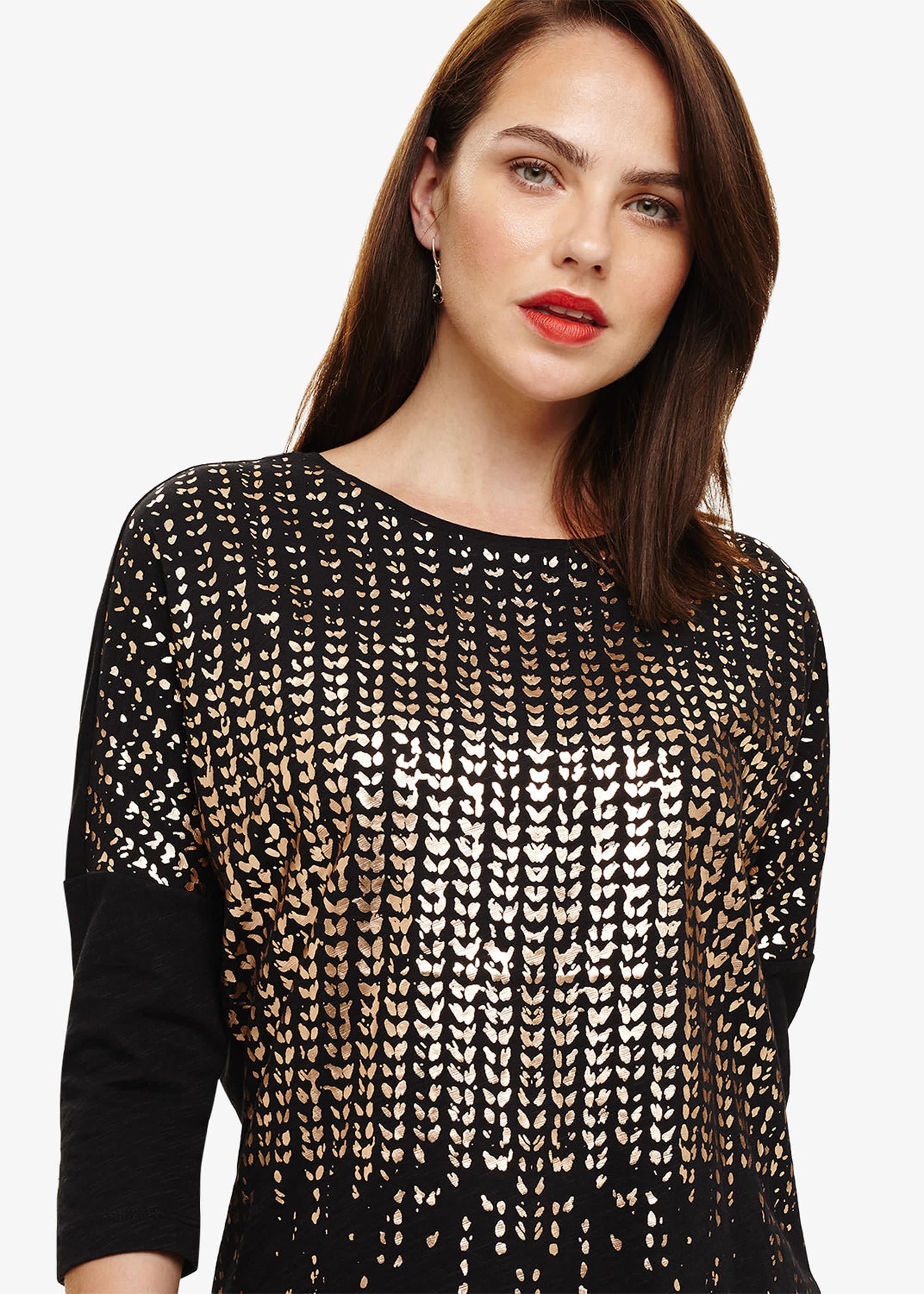 Orli Ombre Foil Top