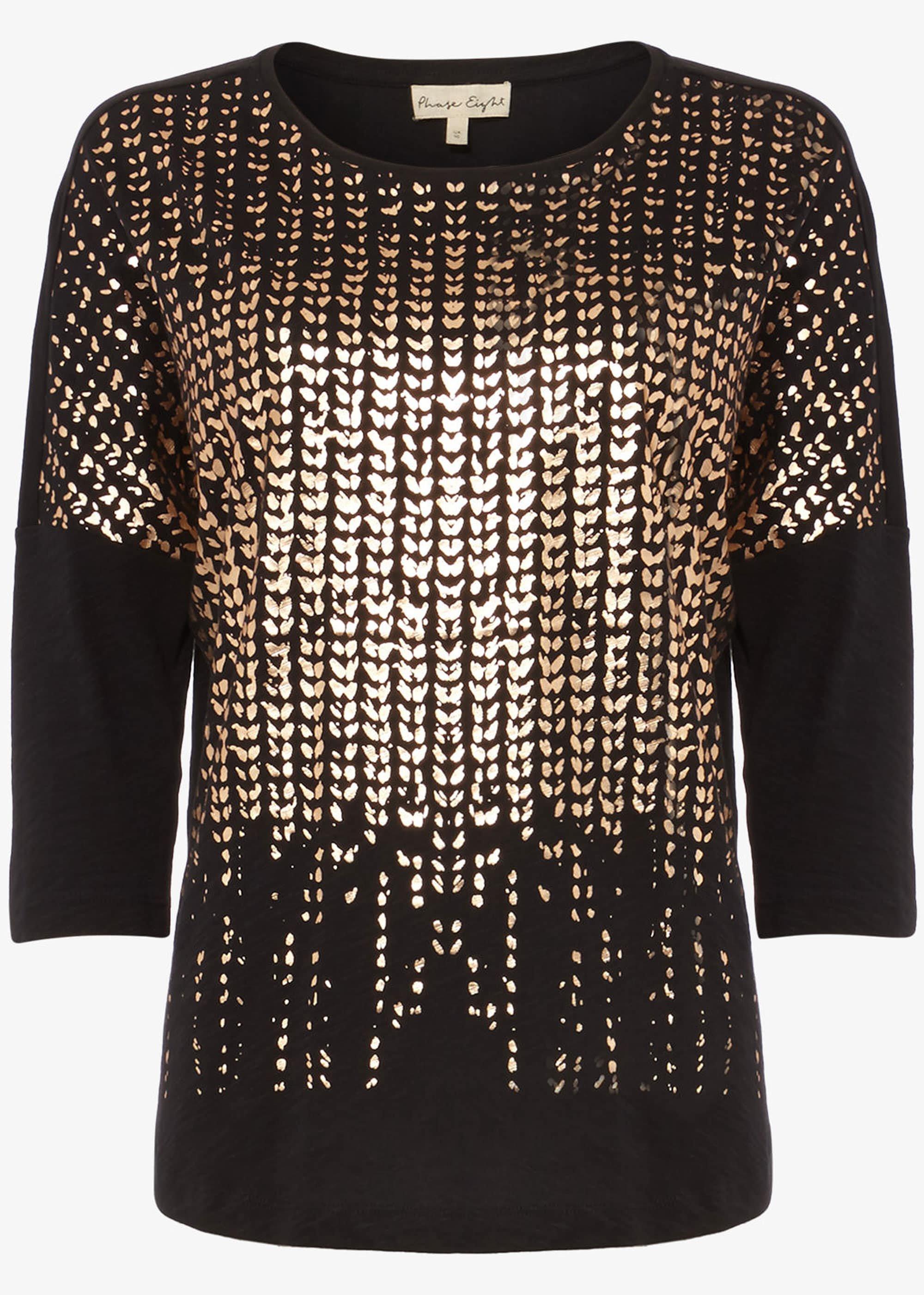 Orli Ombre Foil Top