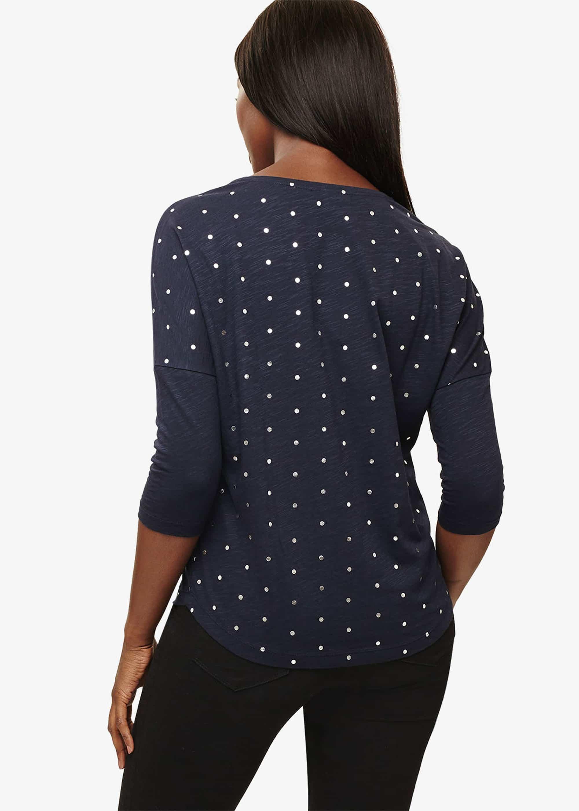 Dot Spot Foil Top