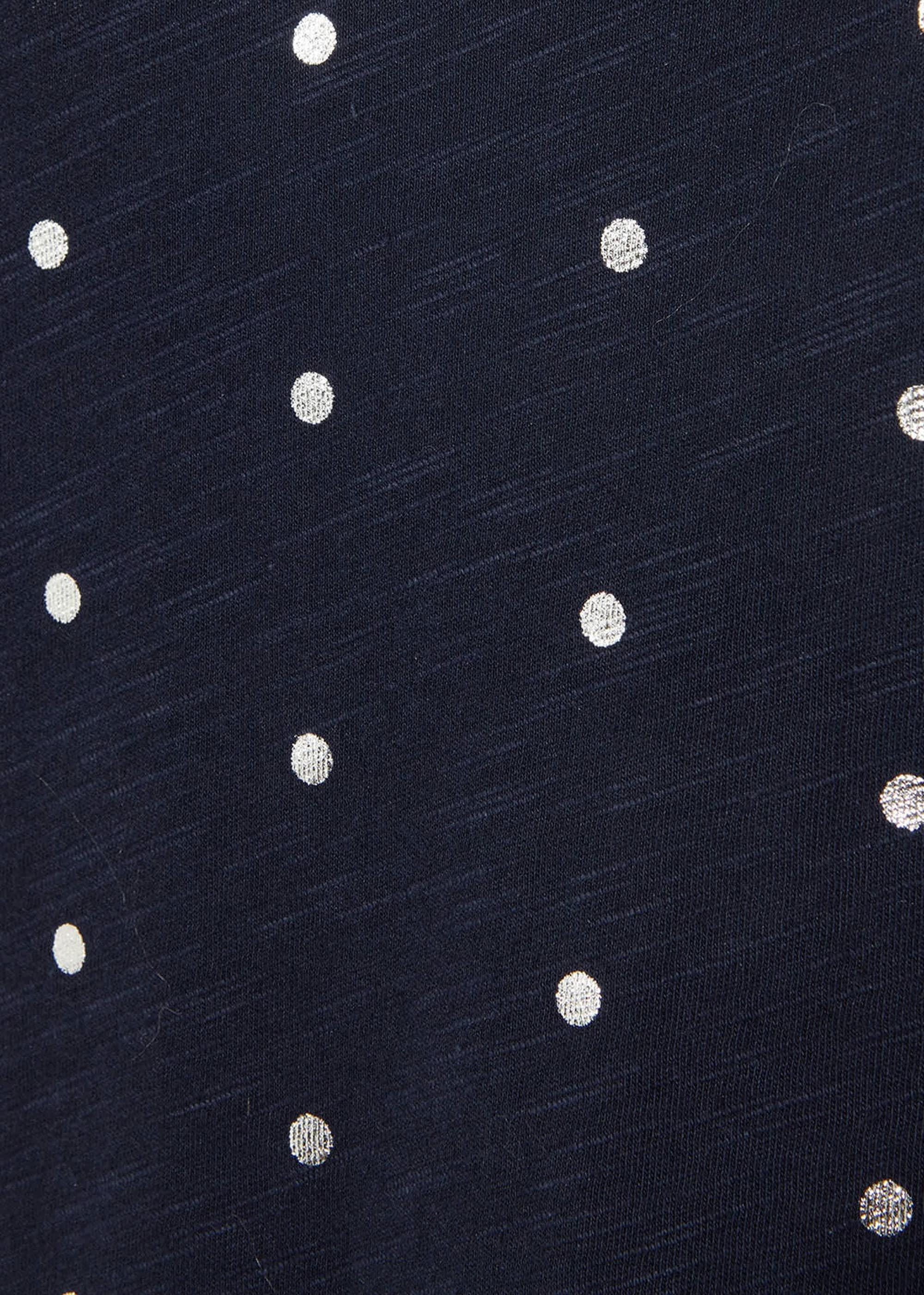 Dot Spot Foil Top